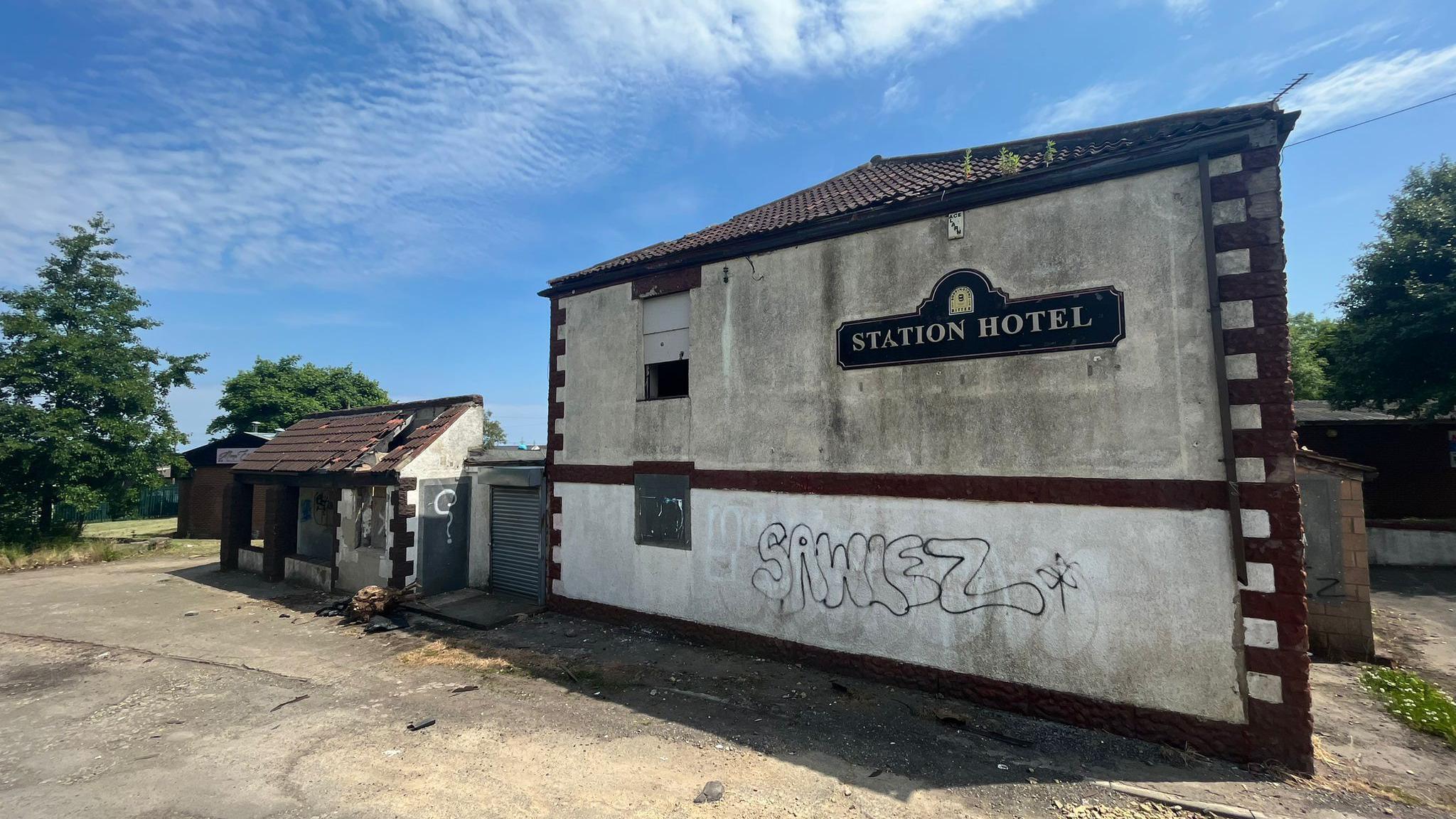 A generic view of the Station Hotel in South Hetton, County Durham