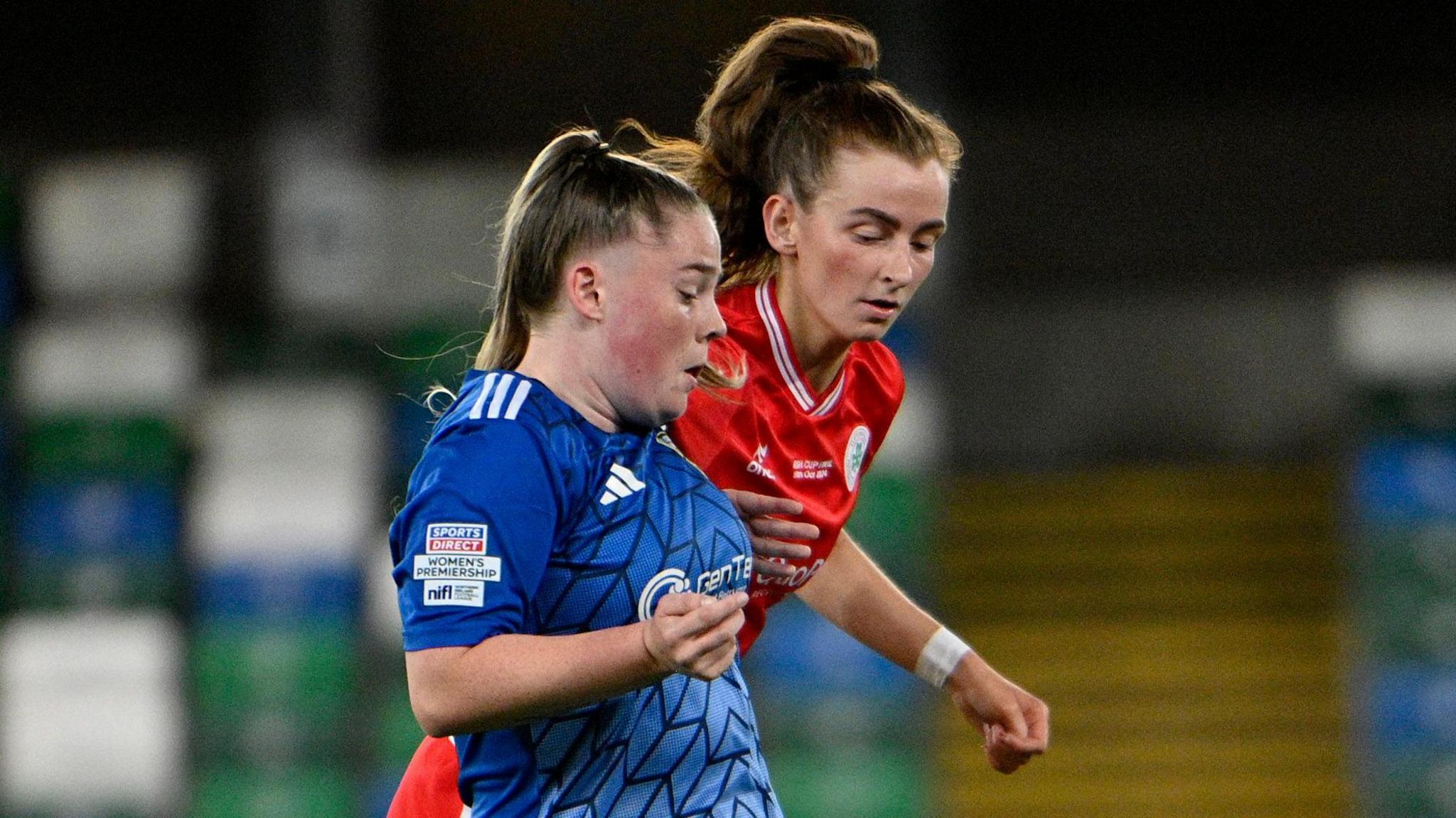 Helen Parker and Caitlin McGuinness