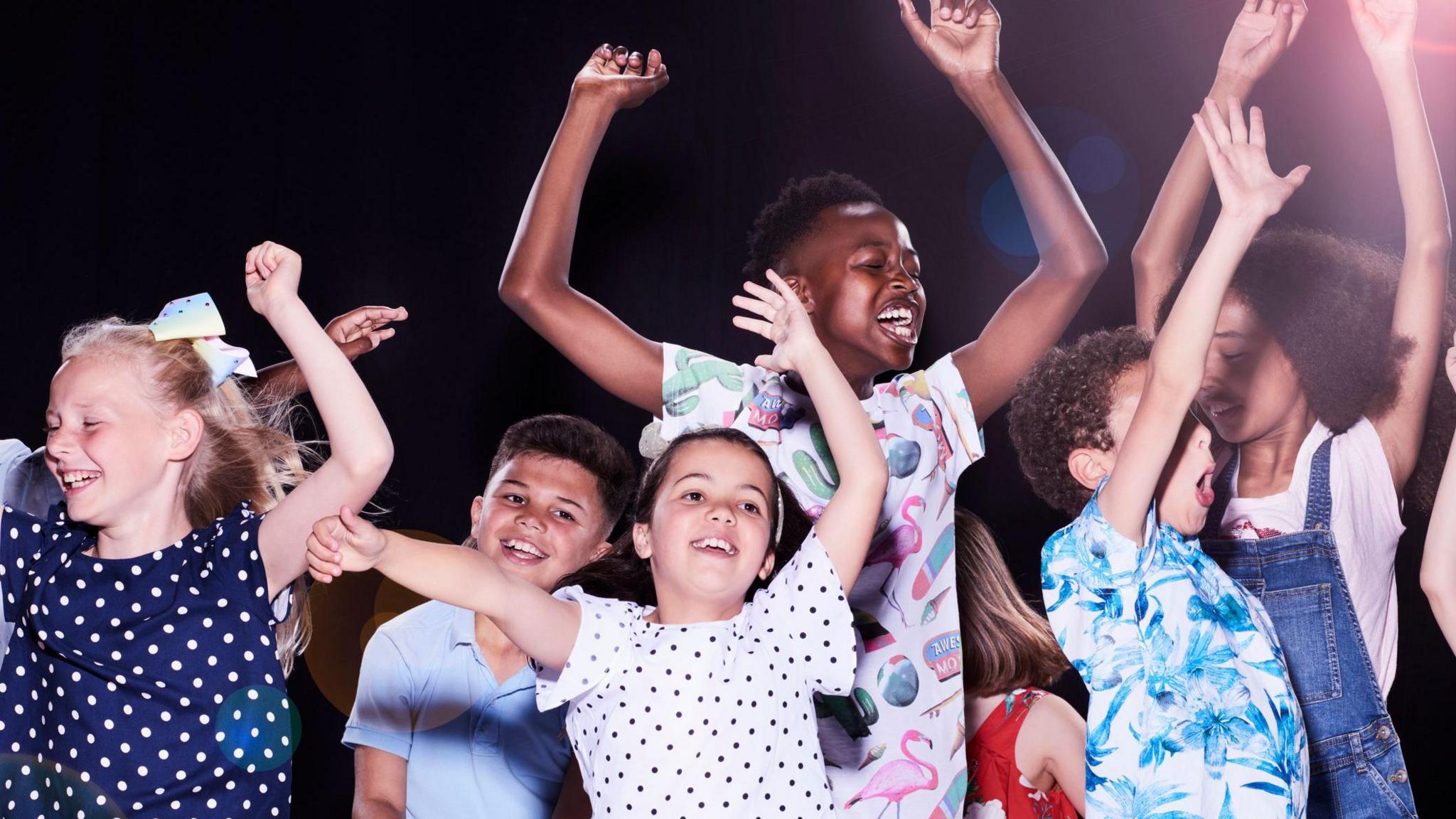 Children at a party