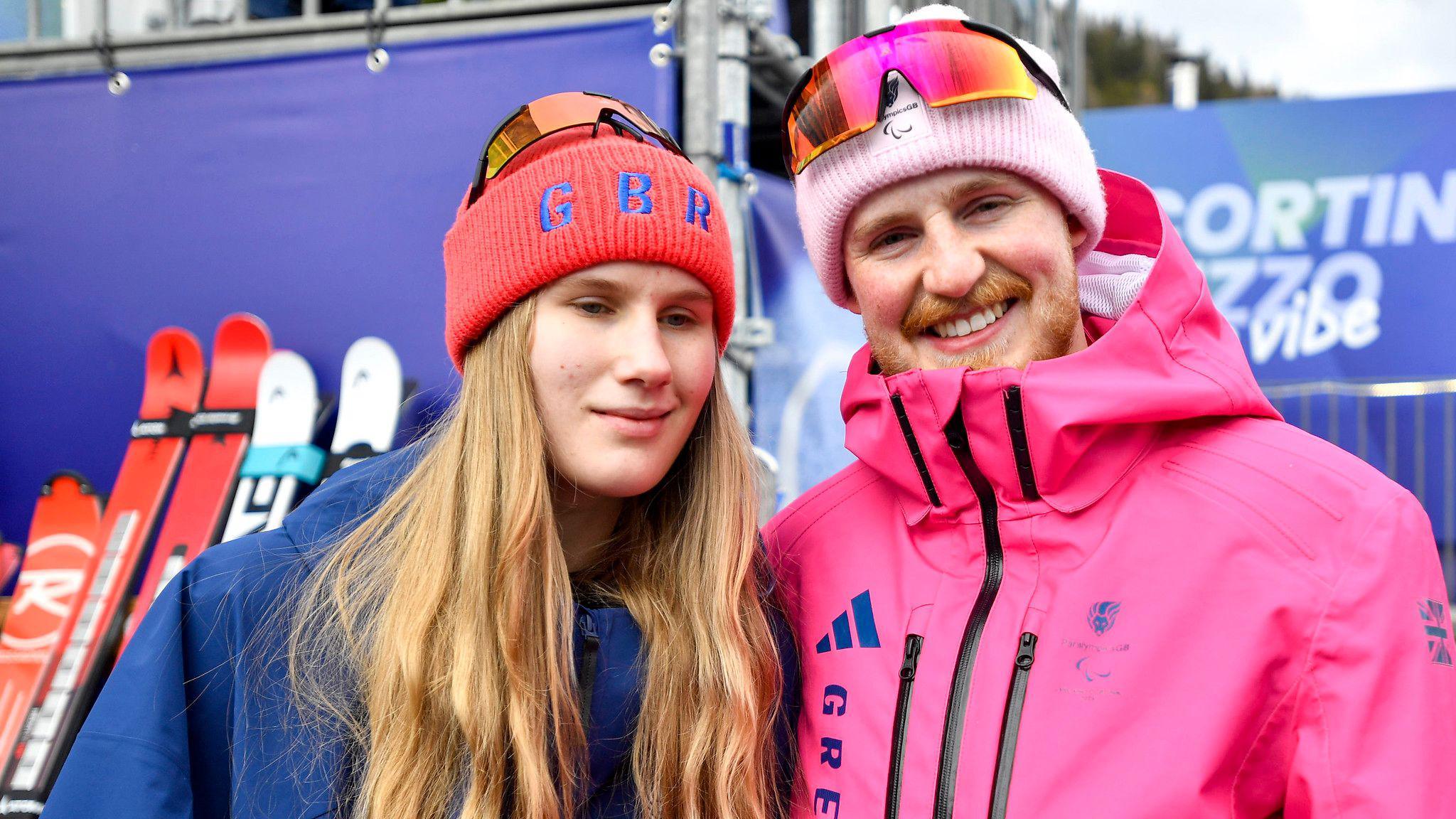 Hester Poole and guide Ali Hall