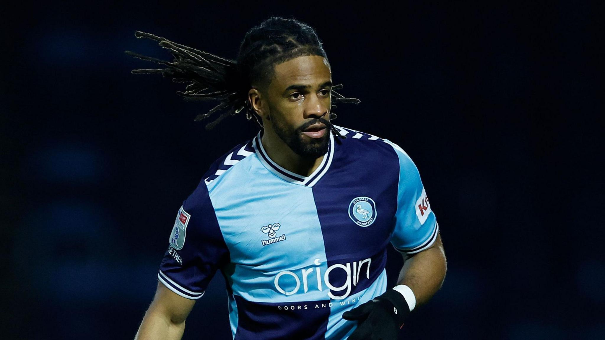 Garath McCleary playing for Wycombe