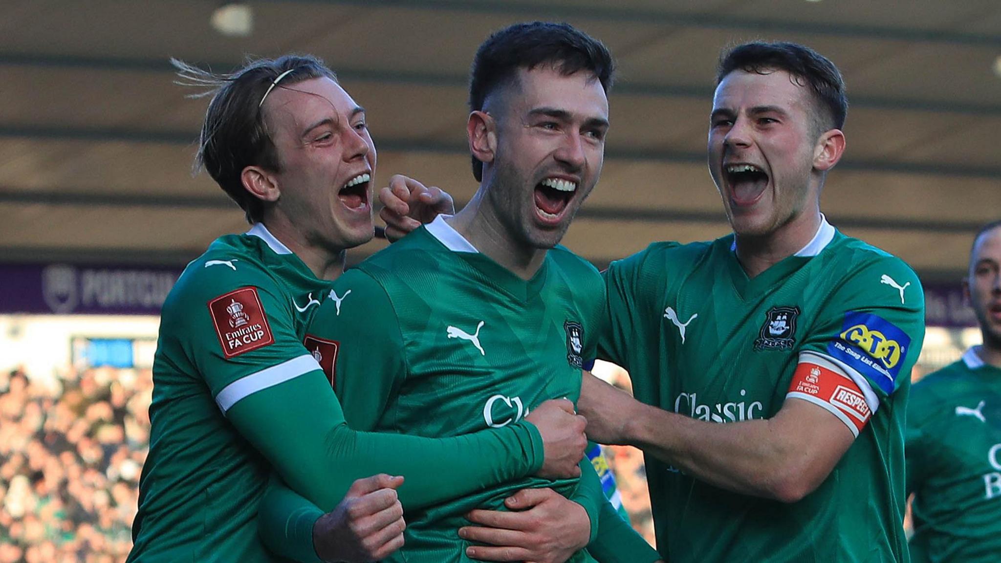 Ryan Hardie celebrates