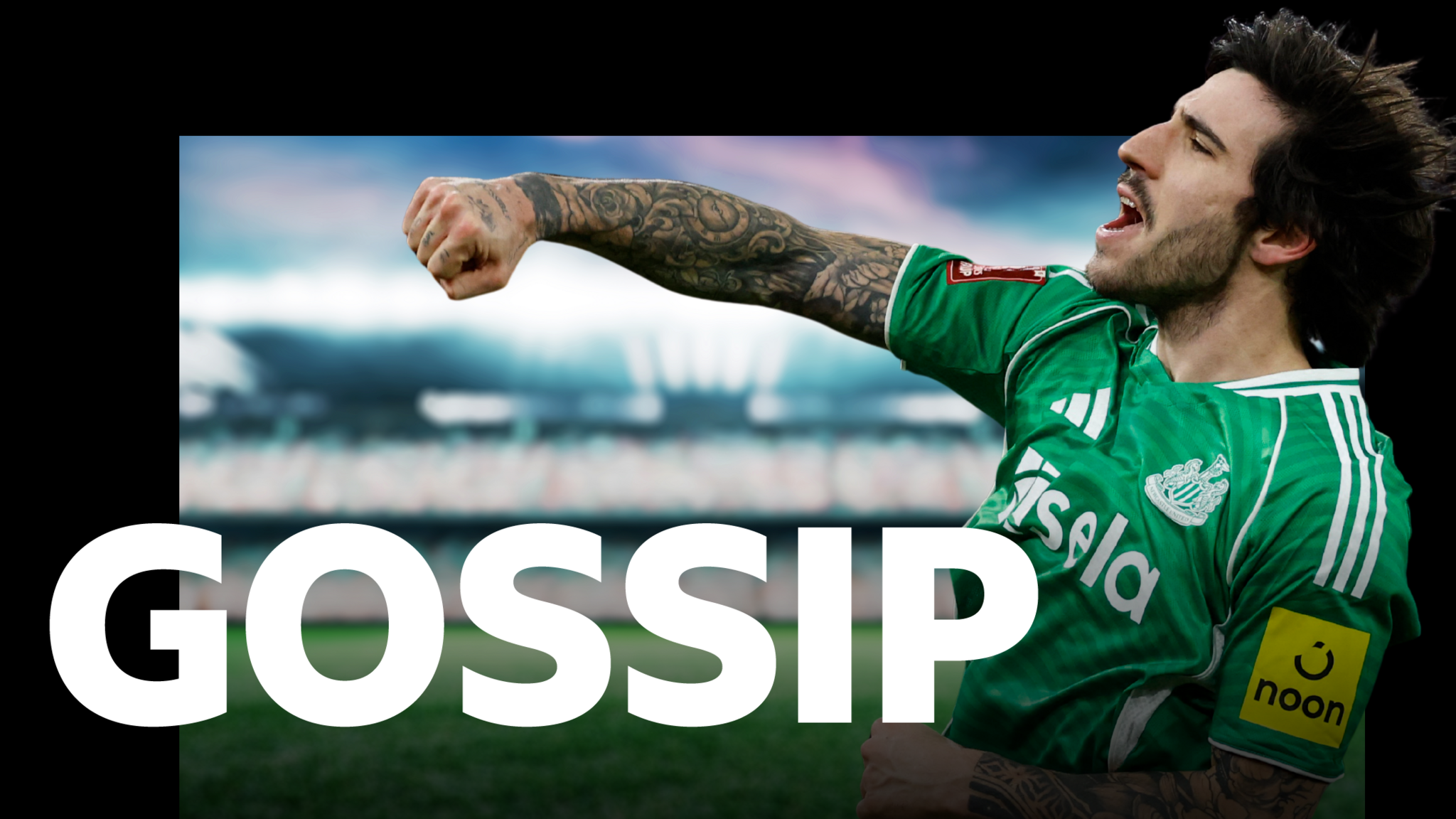 Newcastle United midfielder Sandro Tonali