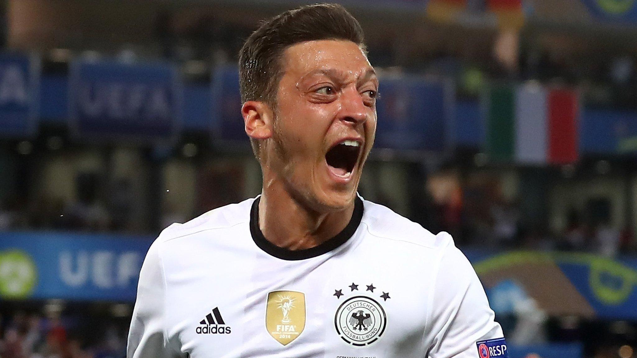 Germany and Arsenal midfielder Mesut Ozil