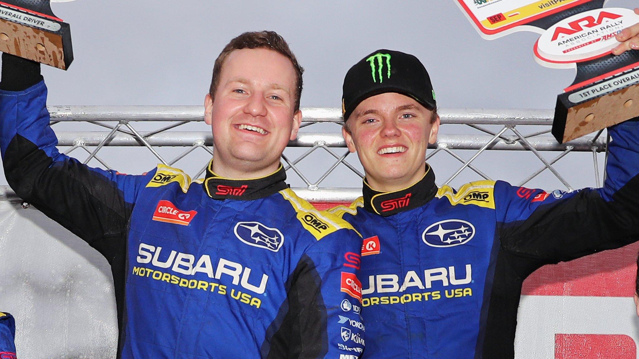 Aaron Johnston and Oliver Solberg