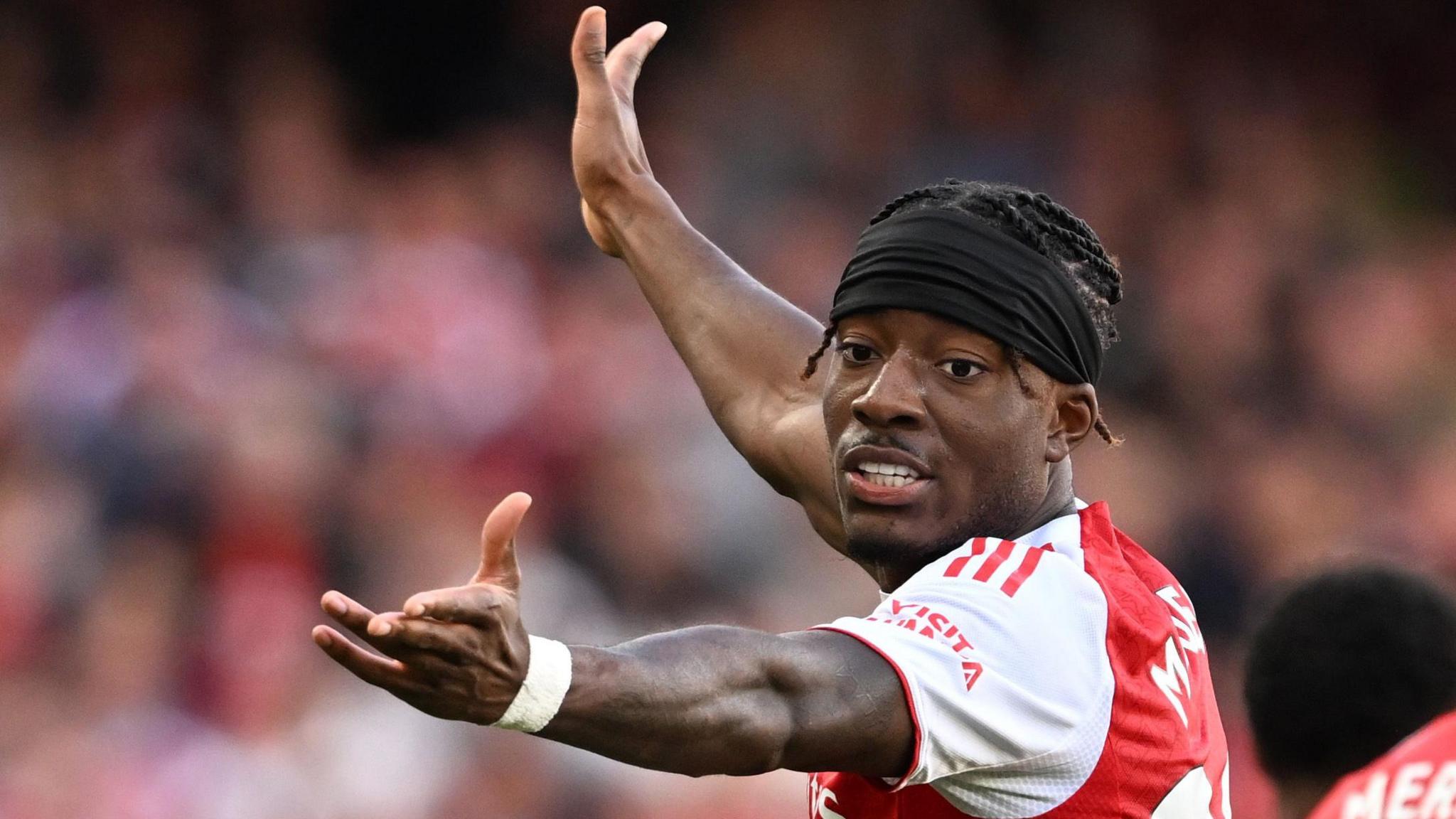 Arsenal forward Noni Madueke