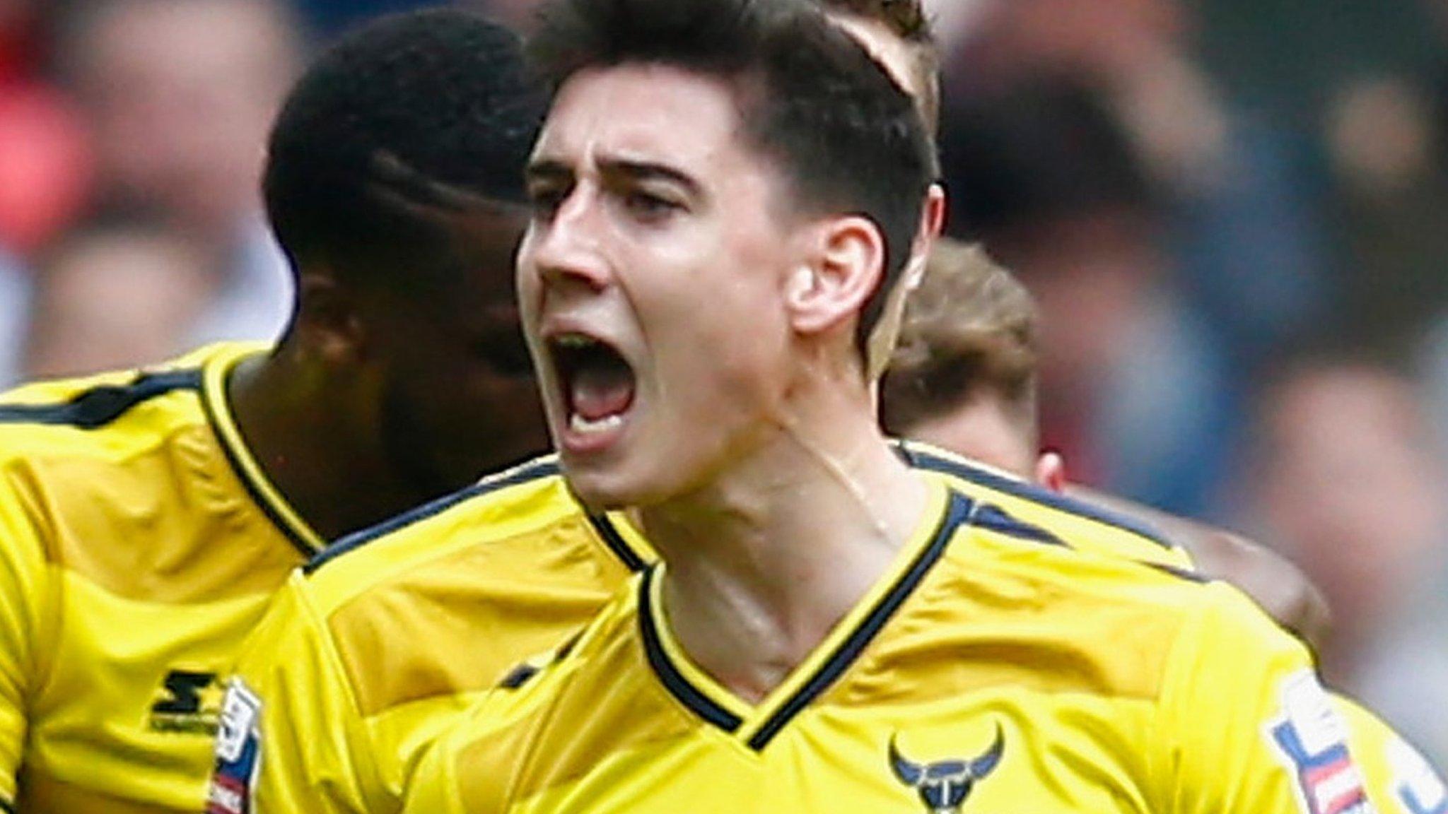 Oxford United midfielder Callum O'Dowda