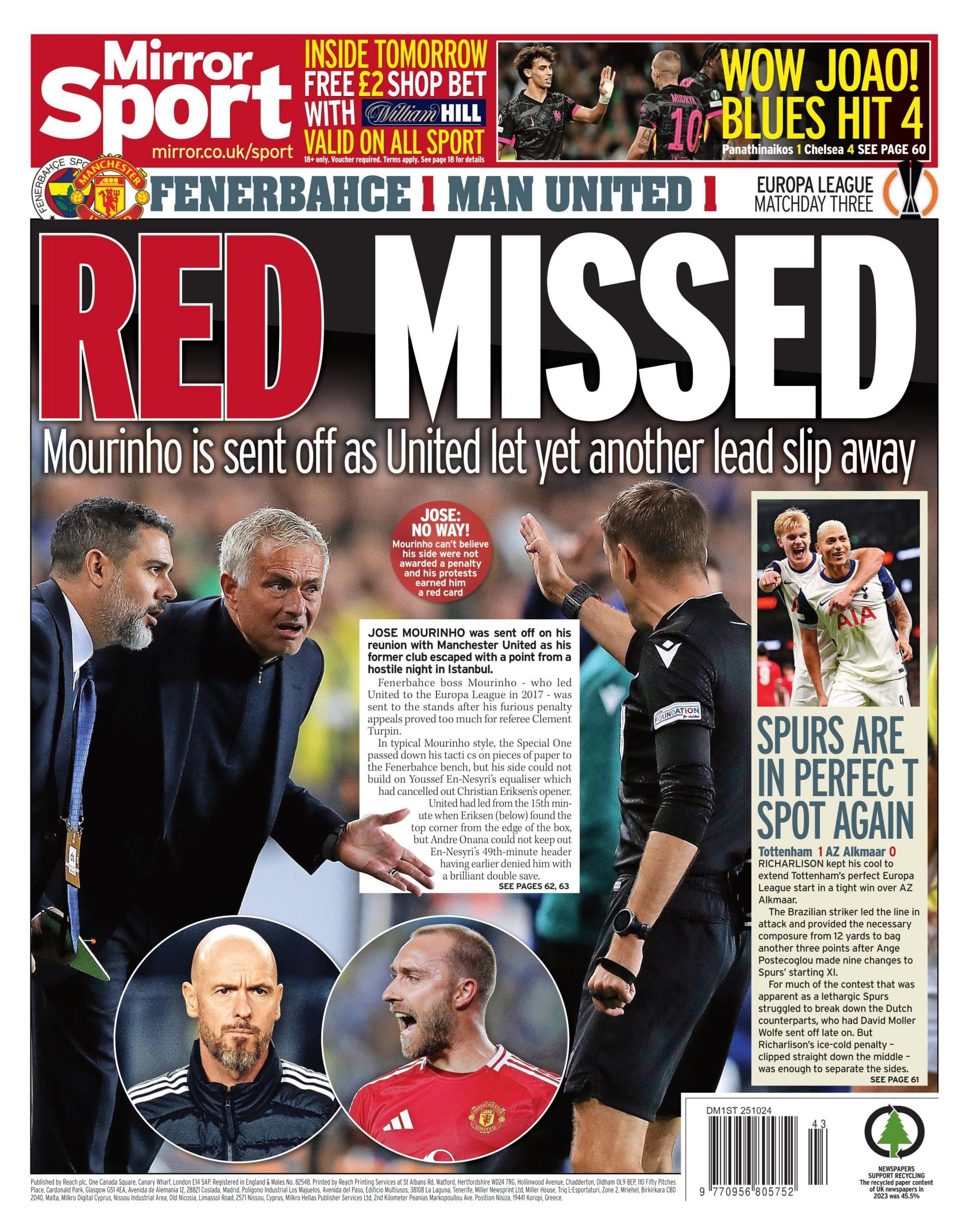 Mirror back page