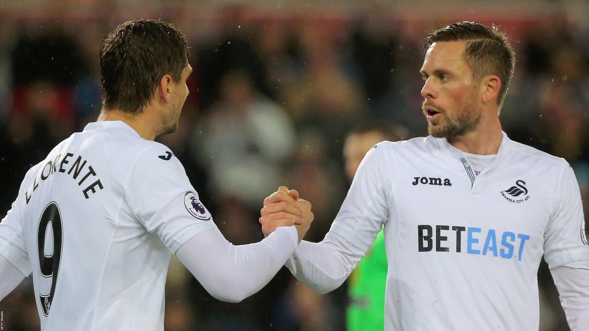 Llorente and Sigurdsson