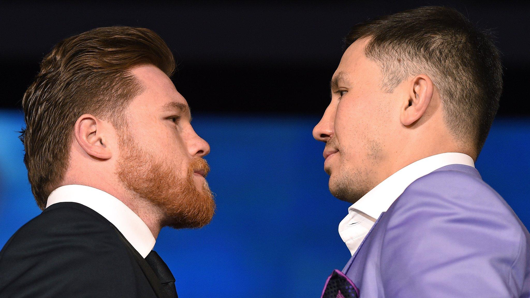 Saul 'Canelo' Alvarez and Gennady Golovkin