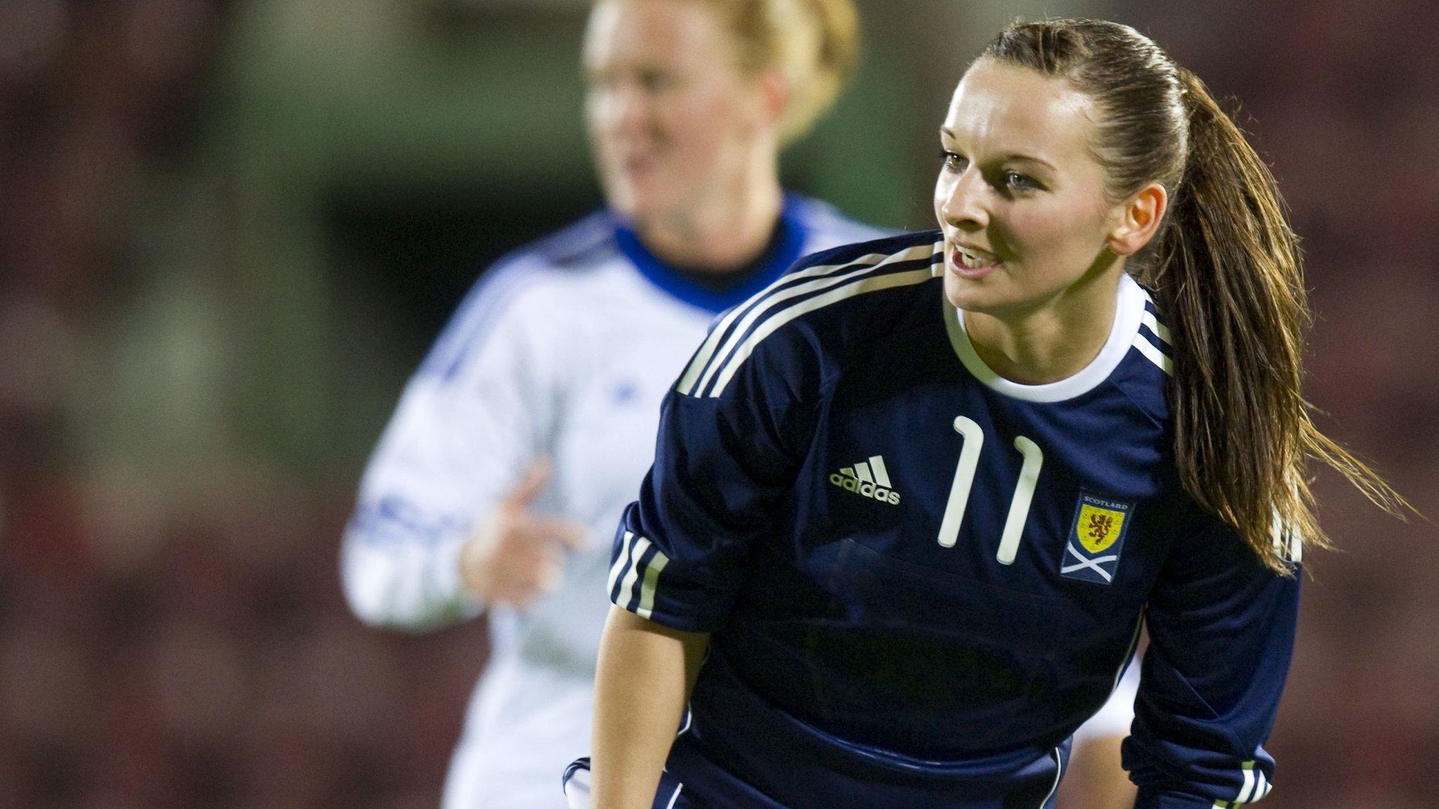 Former Scotland striker Suzanne Winters