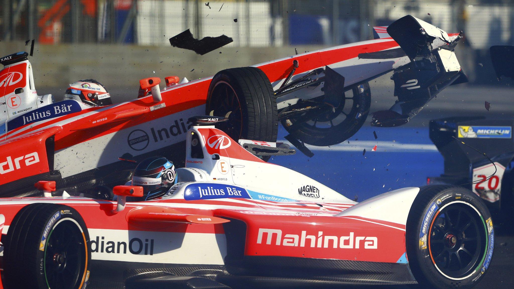 Formula E Mahindras