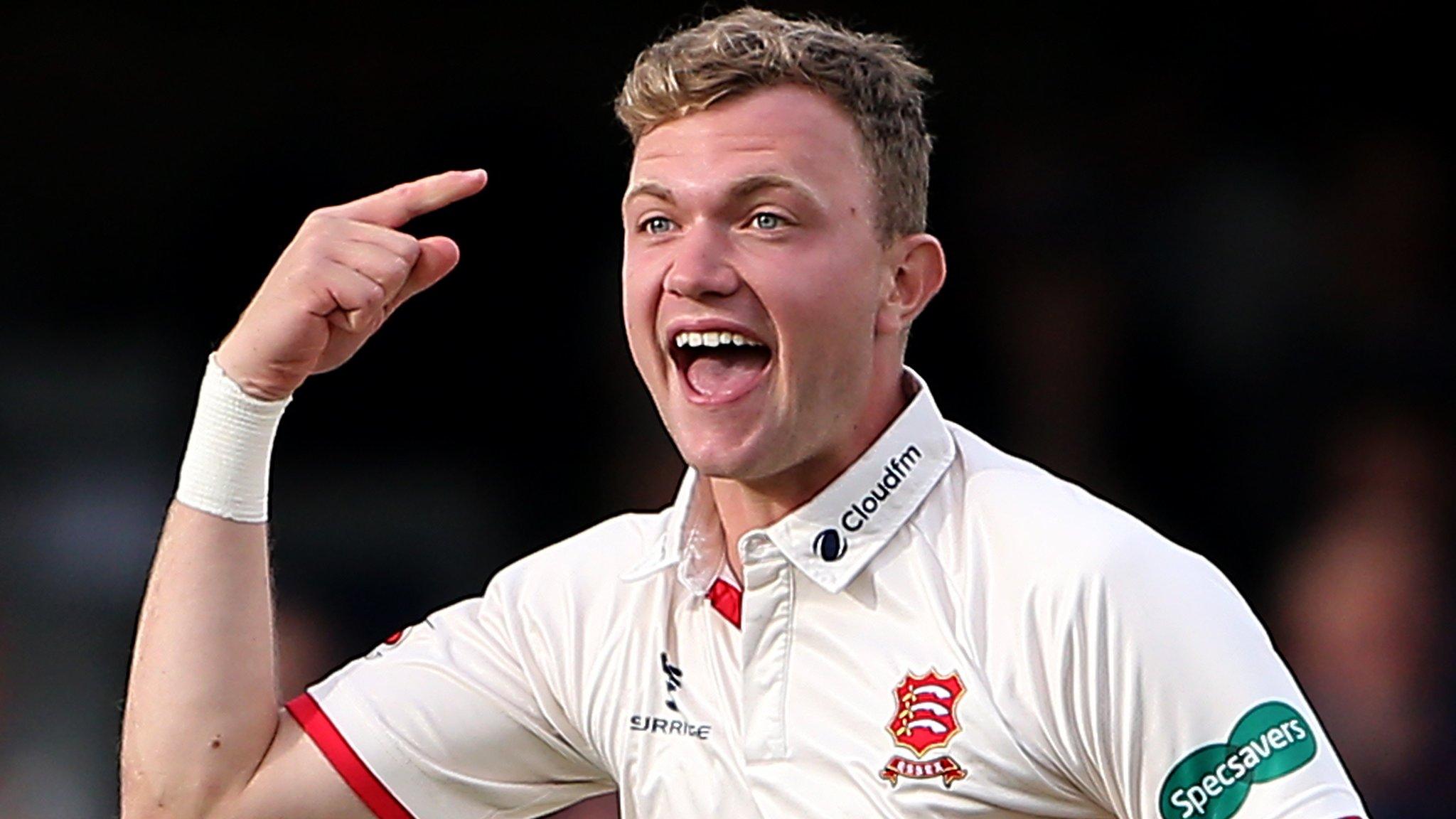 Essex seam bowler Sam Cook