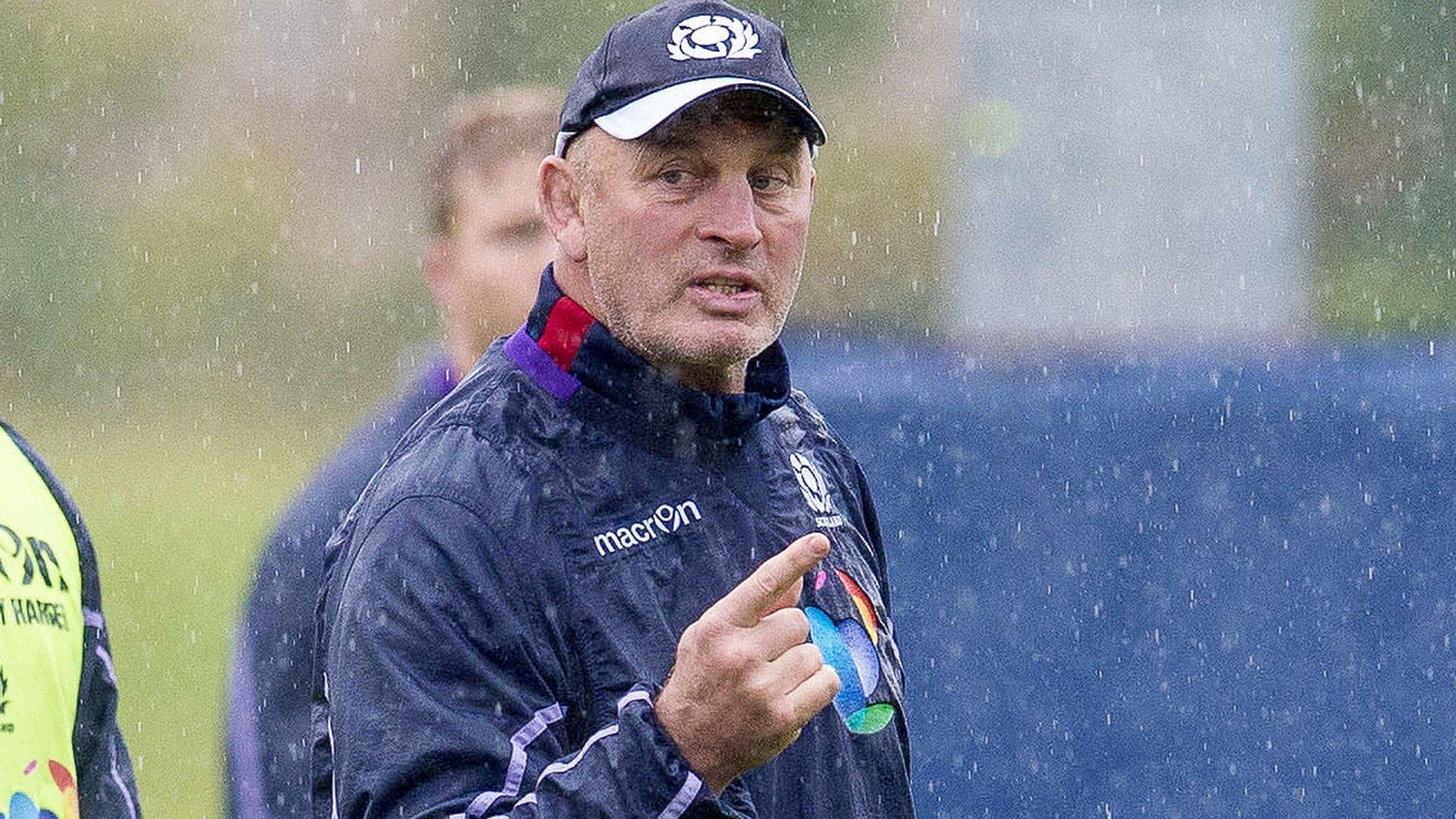 Scotland head coach Vern Cotter