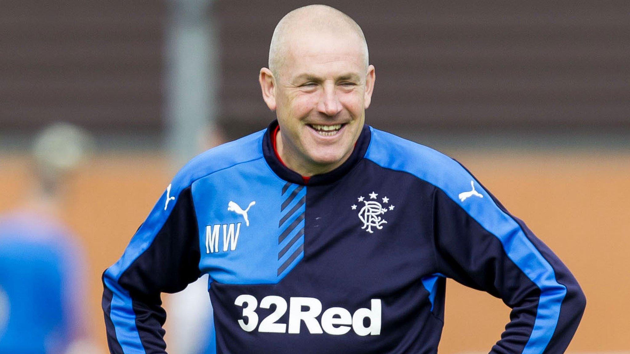 Rangers manager Mark Warburton