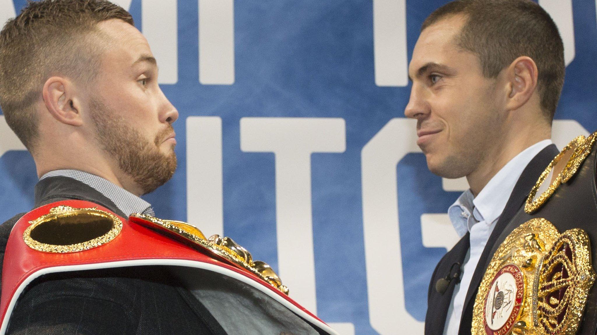 Carl Frampton and Scott Quigg