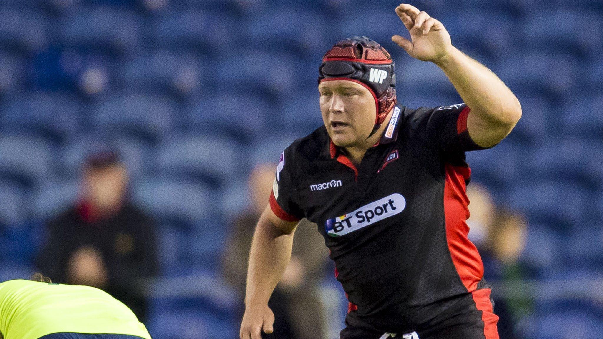 WP Nel in action for Edinburgh against Leinster this season