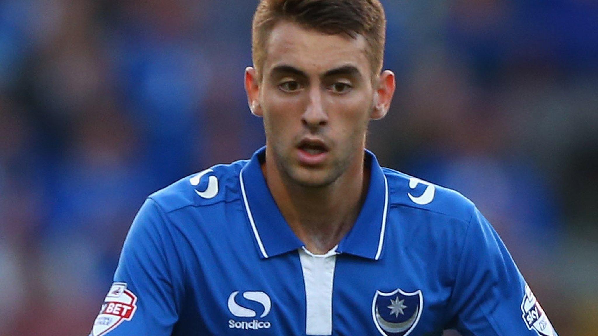 Portsmouth midfielder Ben Close