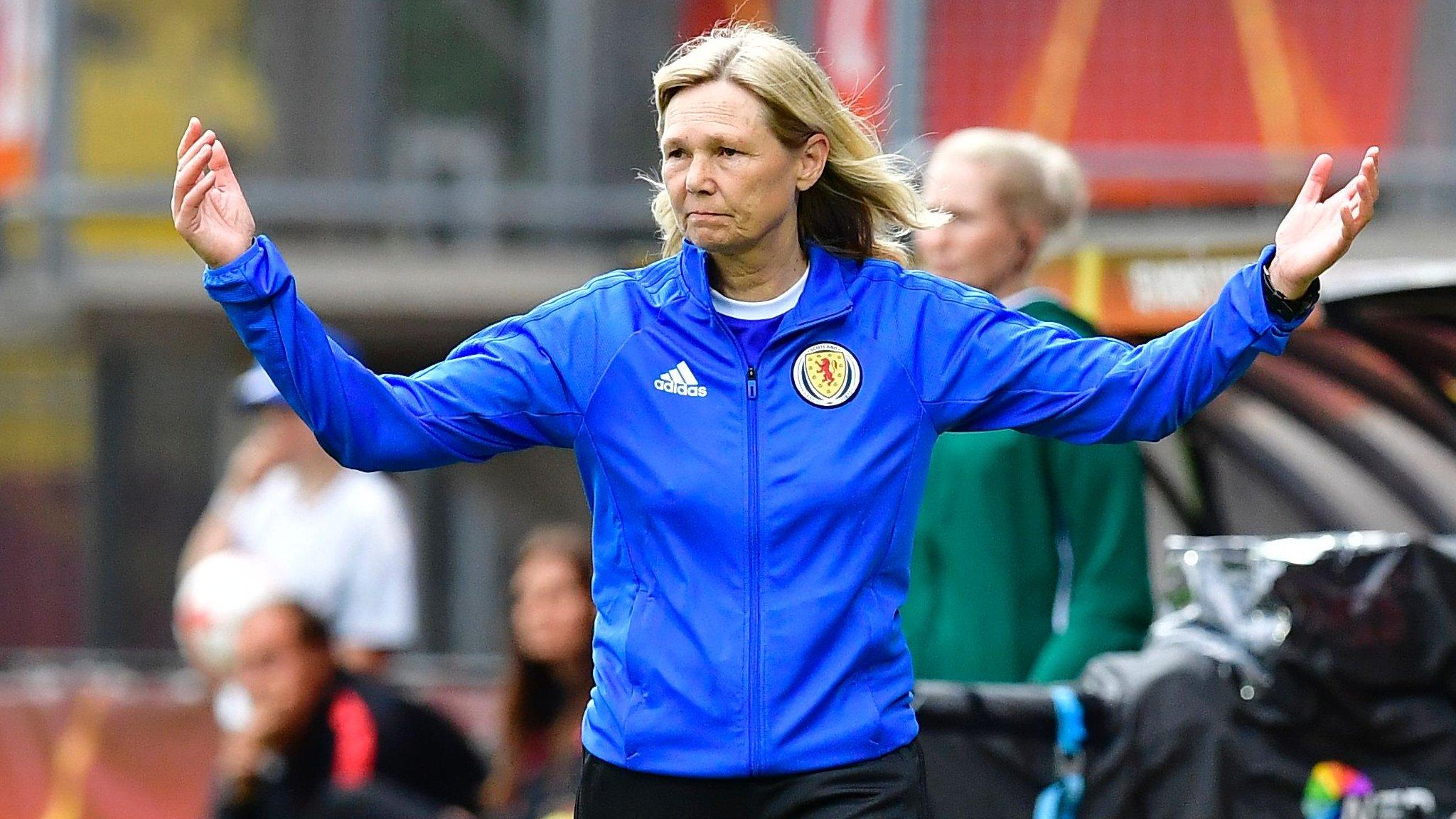 Scotland head coach Anna Signeul