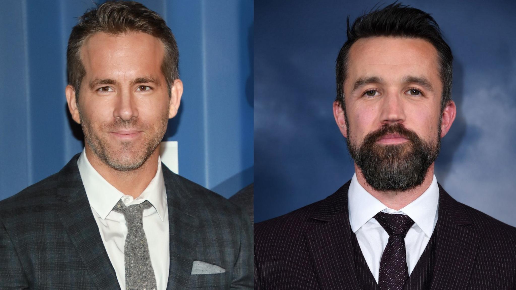 Ryan Reynolds (left) and Rob McElhenney