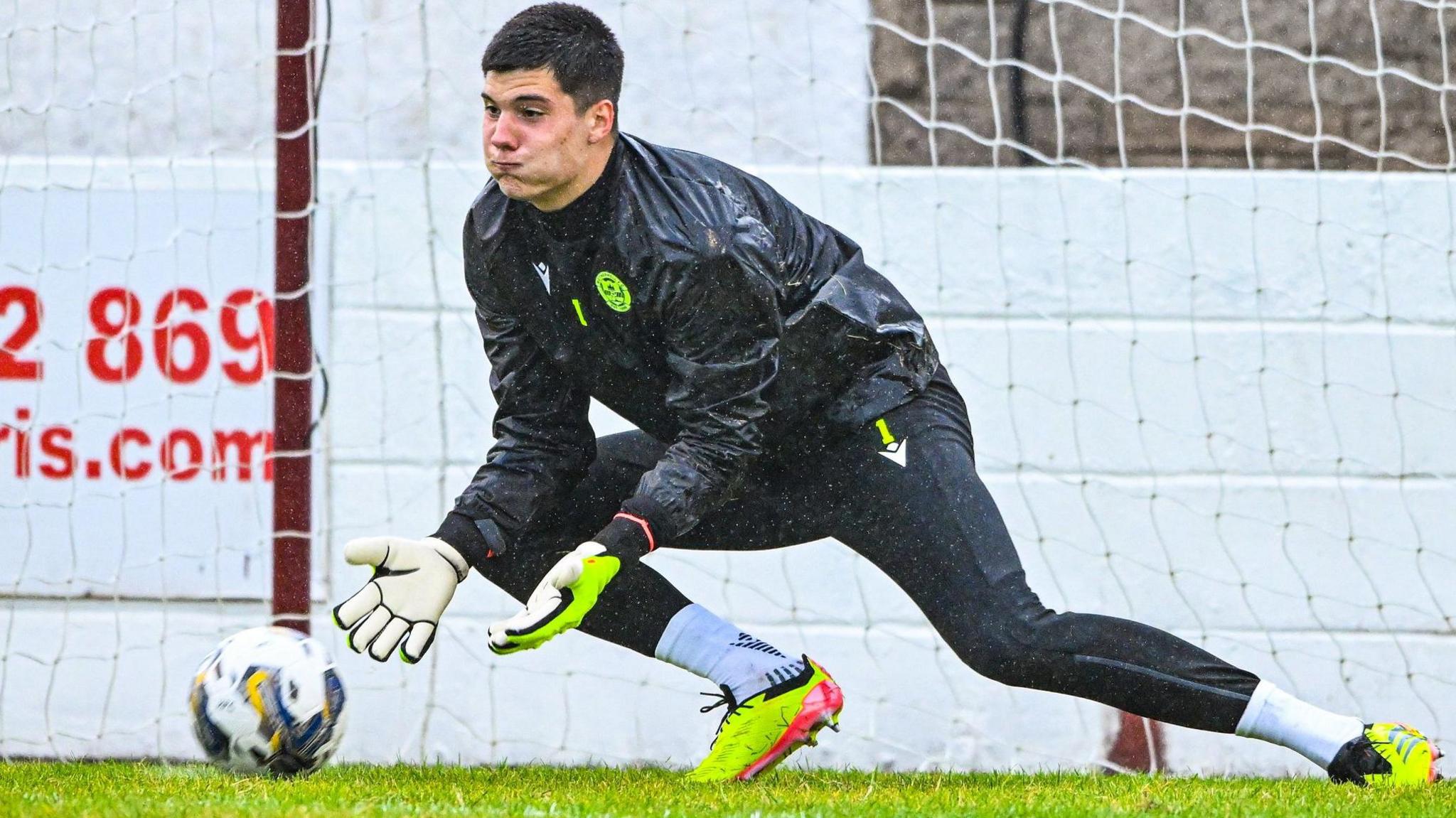 Motherwell goalkeeper Krisztian Hegyi