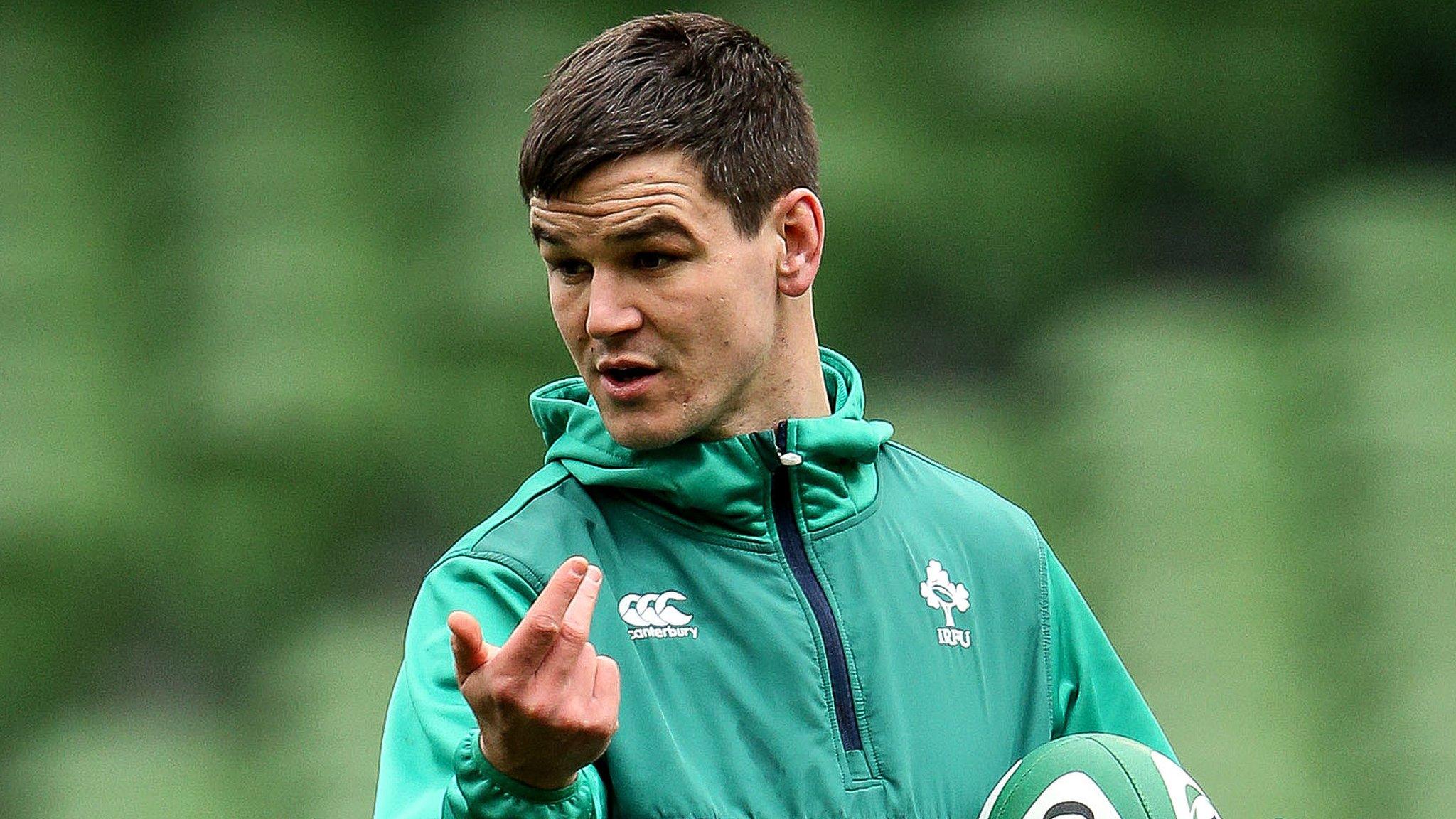 Ireland fly-half Johnny Sexton