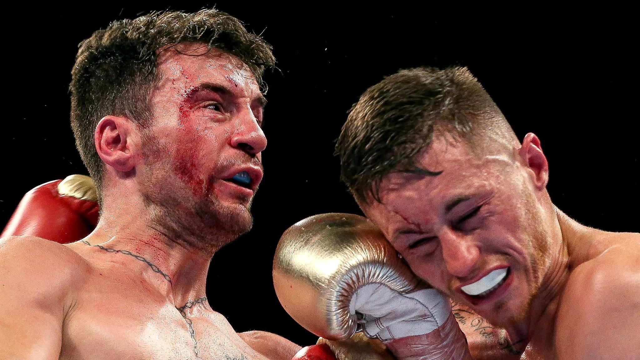 Lee Haskins lost to Ryan Burnett in Belfast