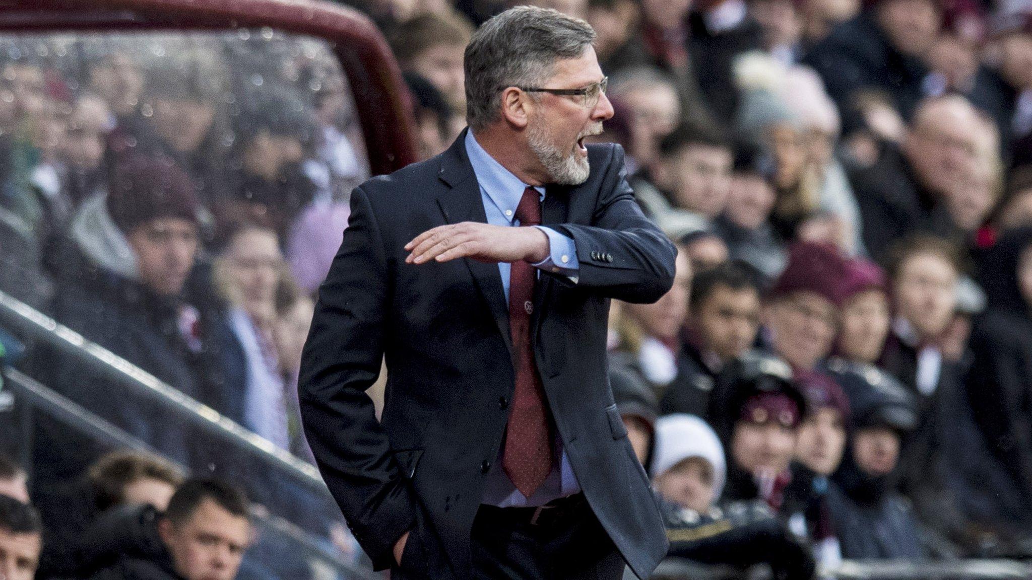 Hearts manager Craig Levein