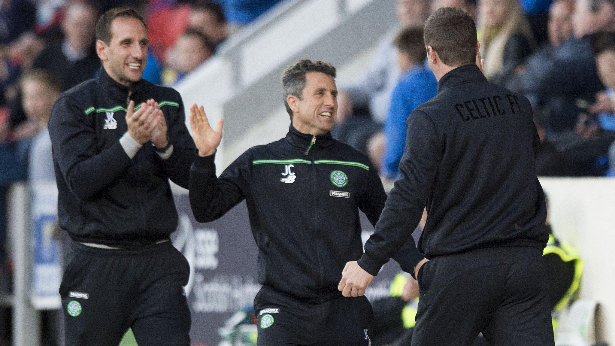 John Kennedy, John Collins and Ronny Deila