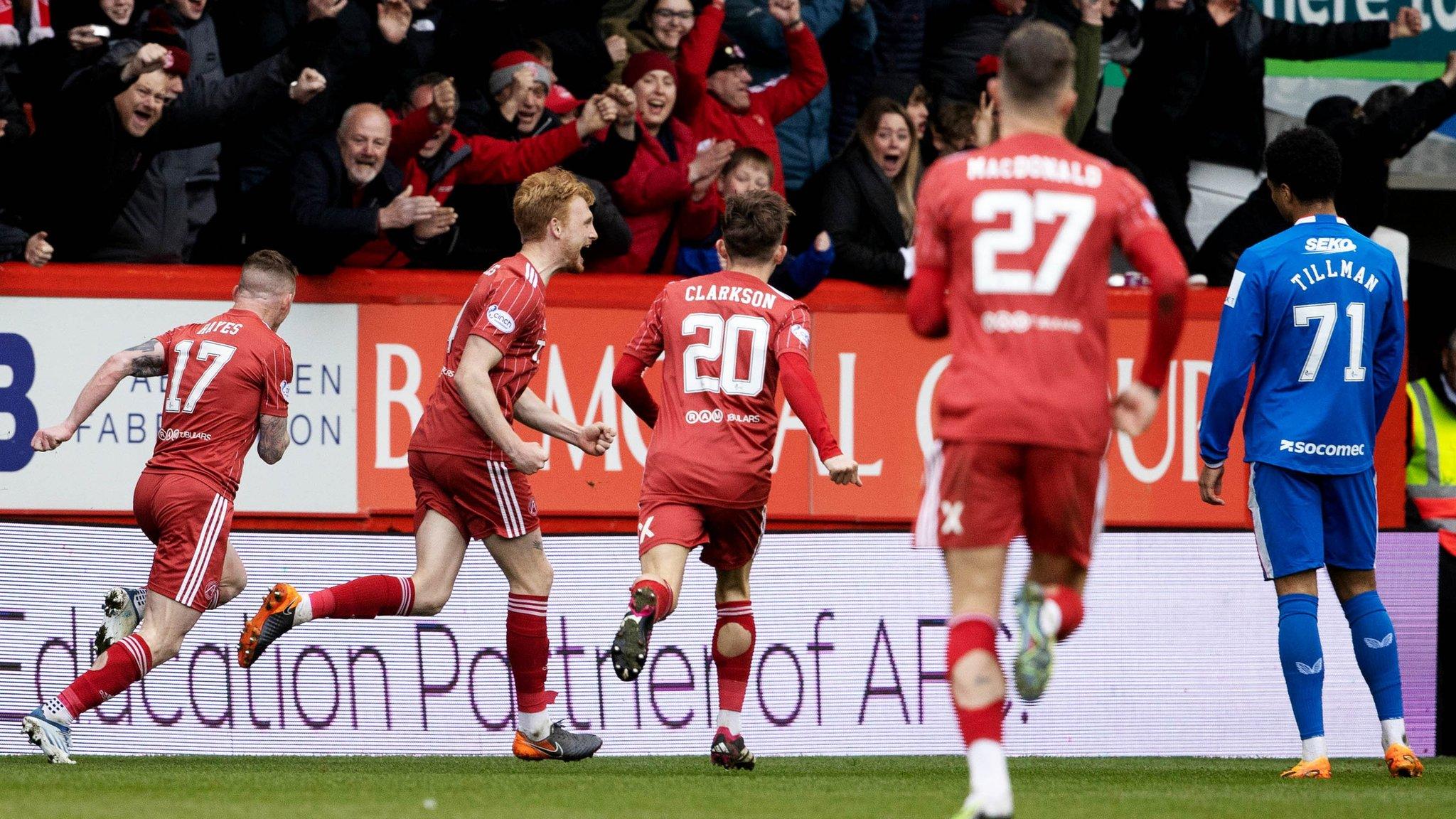 Aberdeen v Rangers