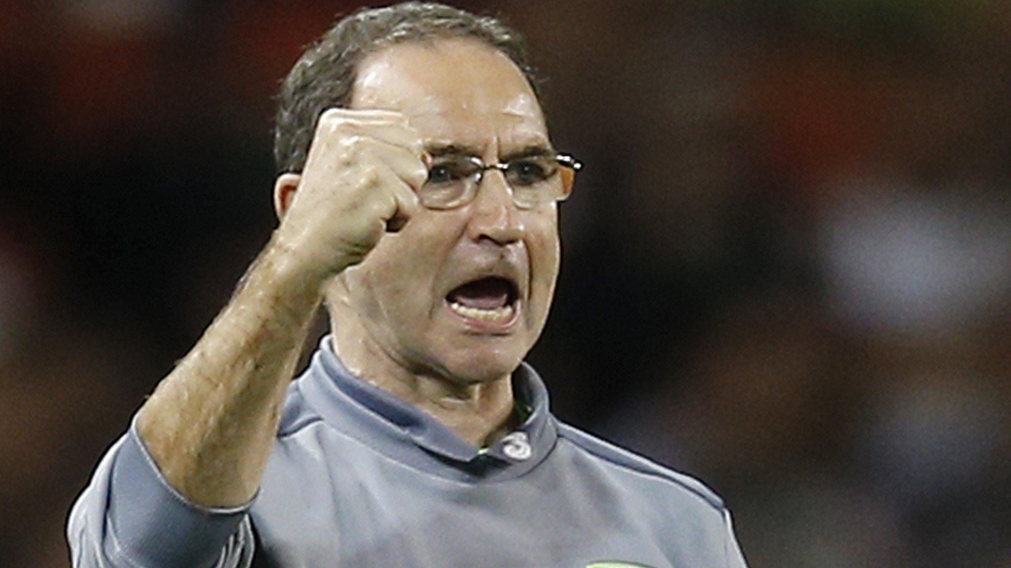 Republic of Ireland manager Martin O'Neill