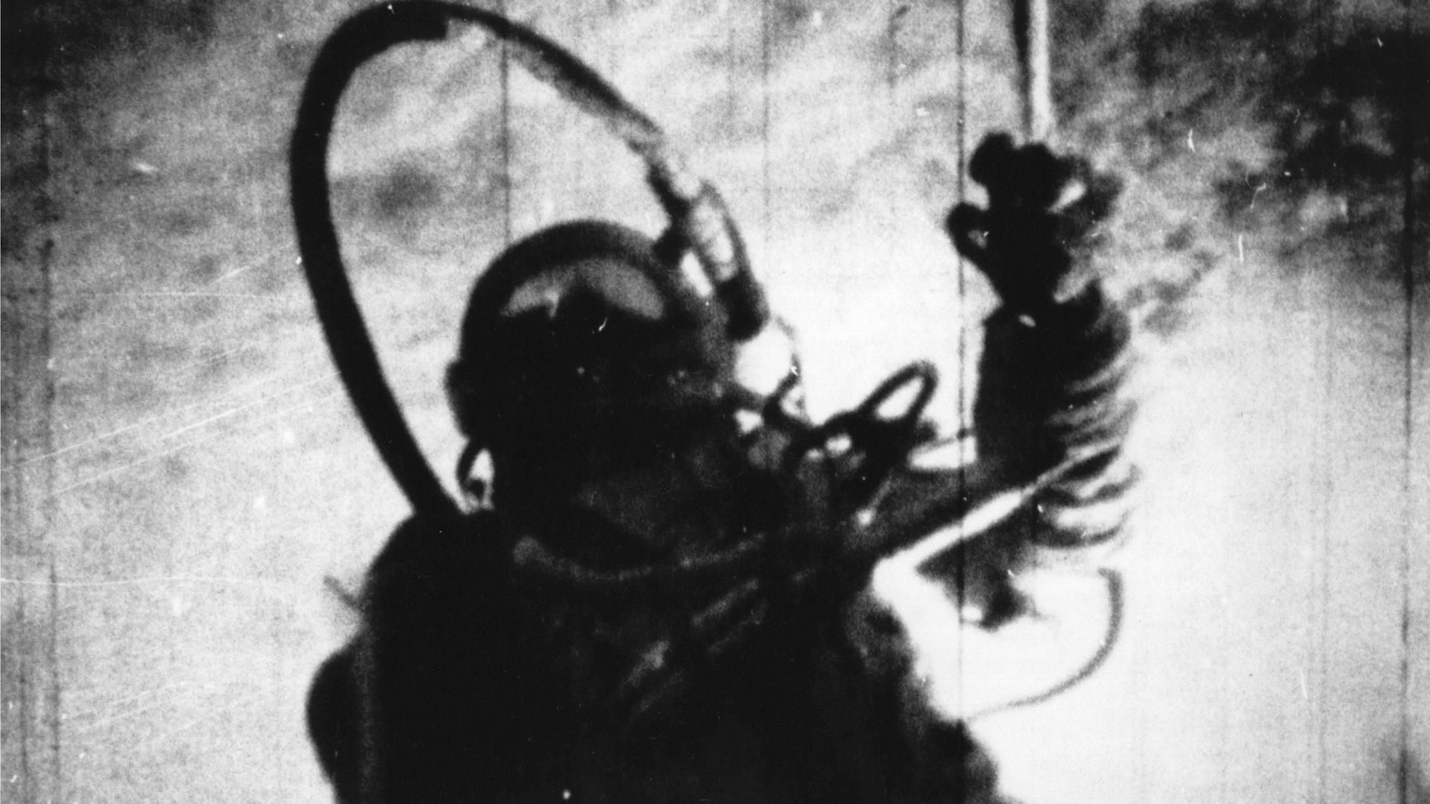 Alexey Leonov in space