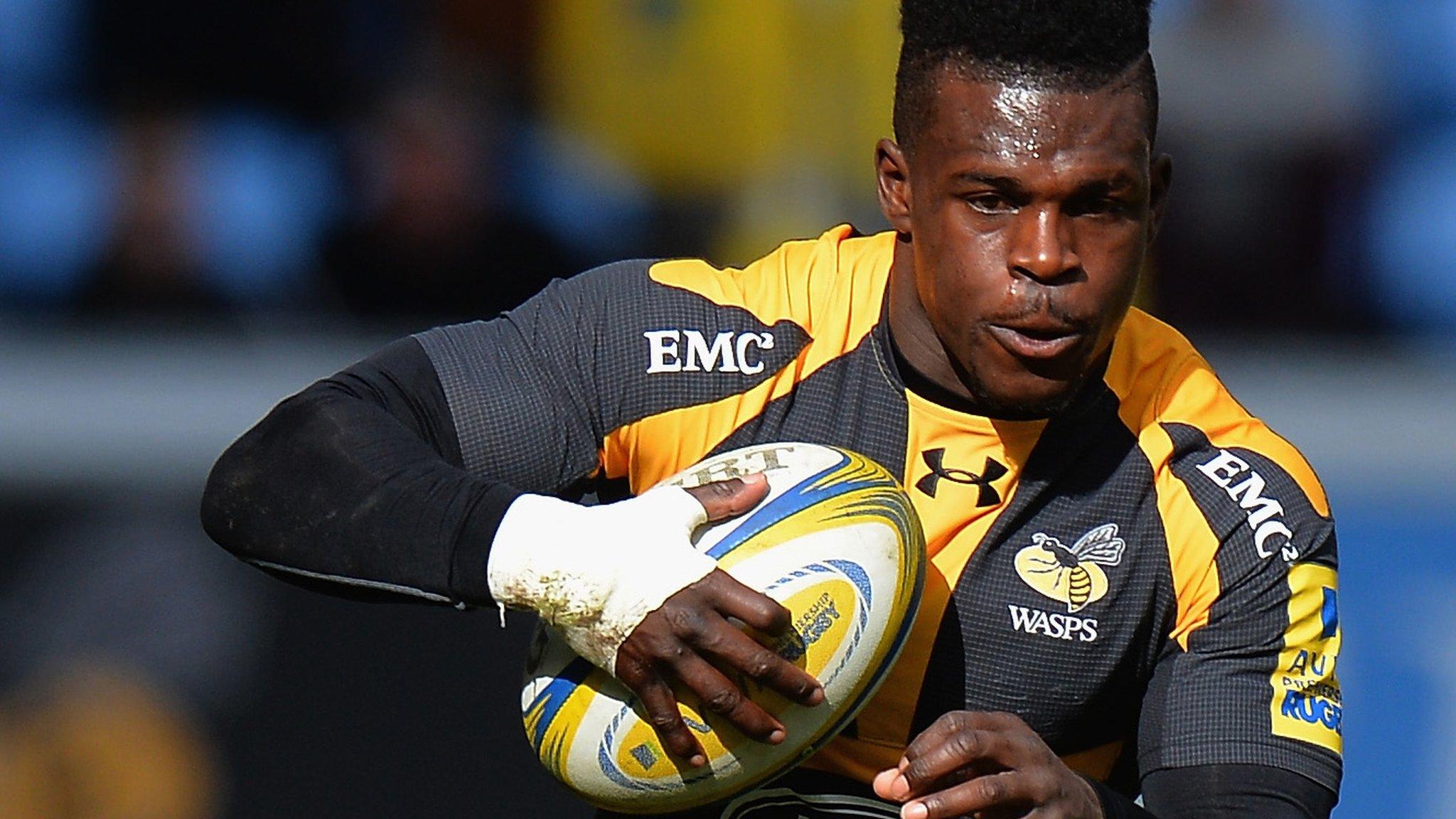 Christian Wade in action for Wasps