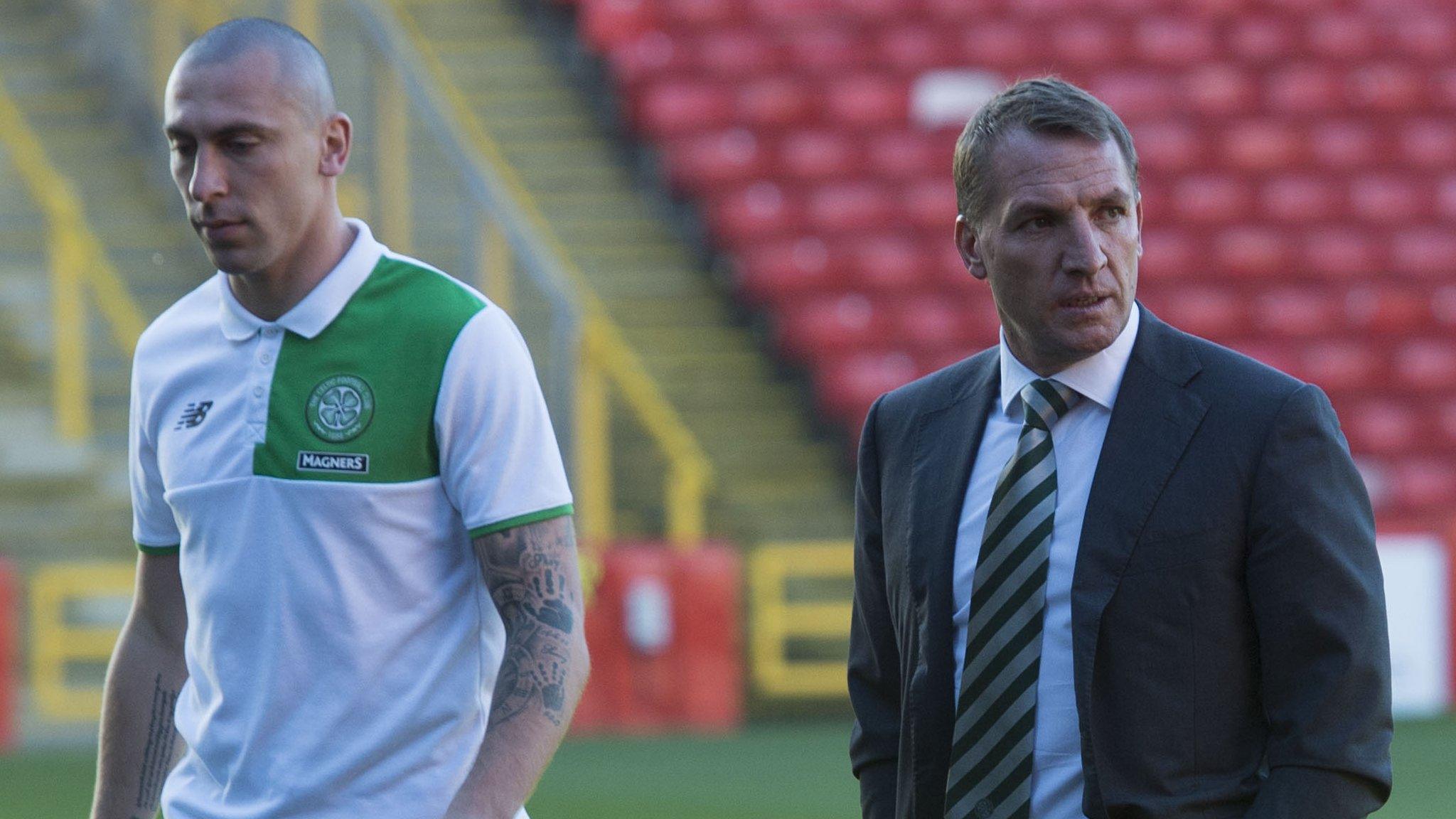 Scott Brown and Brendan Rodgers