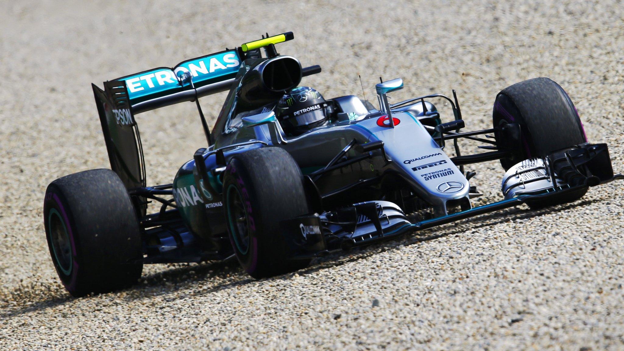 Mercedes F1 driver Nico Rosberg