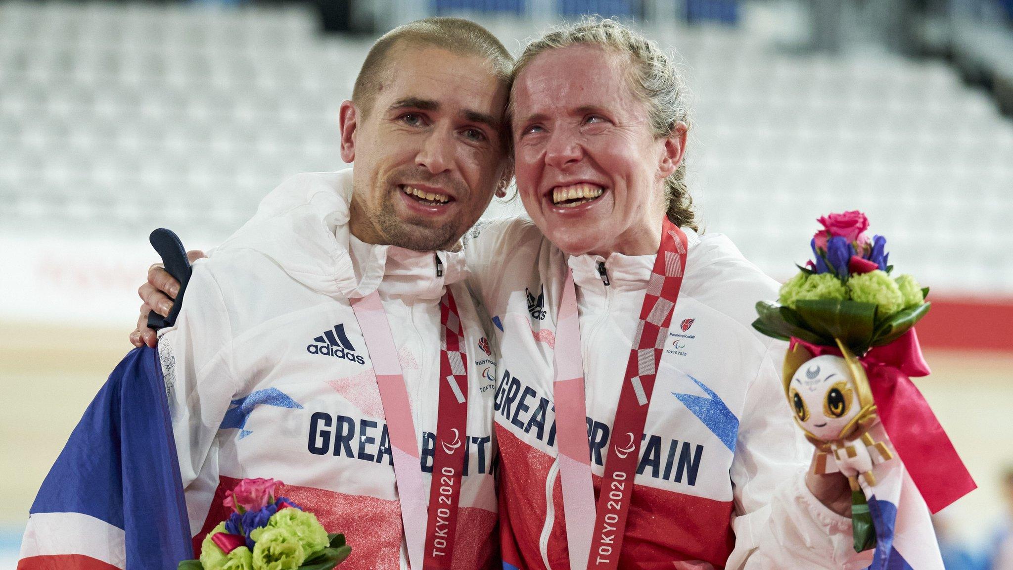 Neil and Lora Fachie celebrate