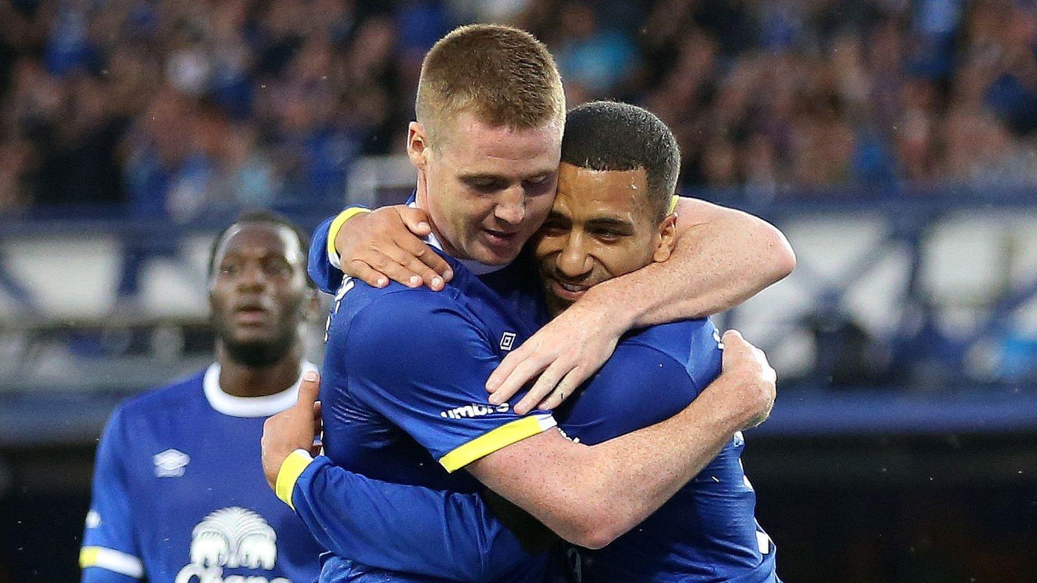 Everton celebrate