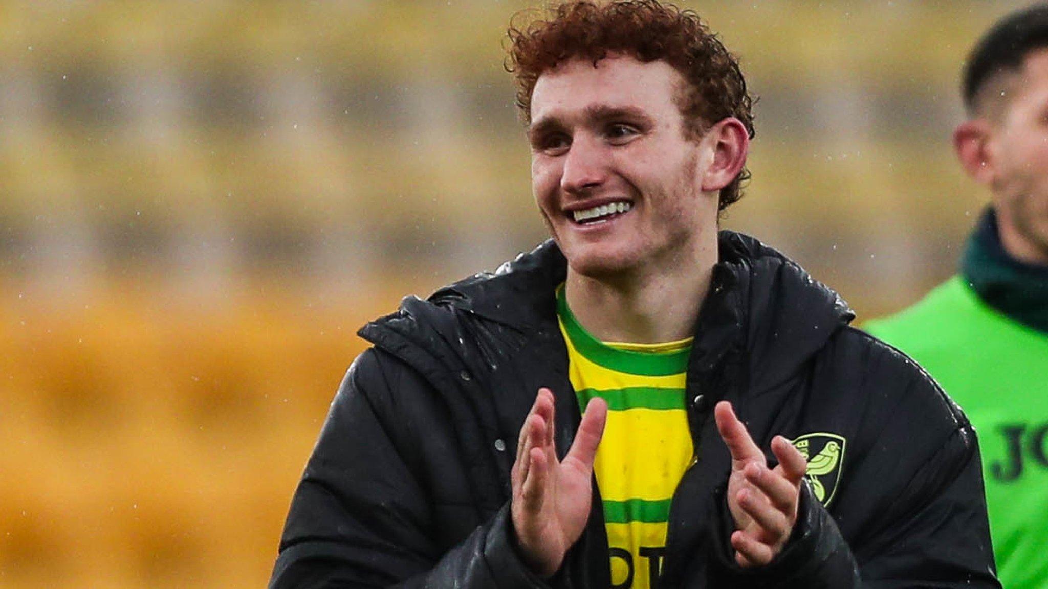 Striker Josh Sargent scored Norwich's winning goal