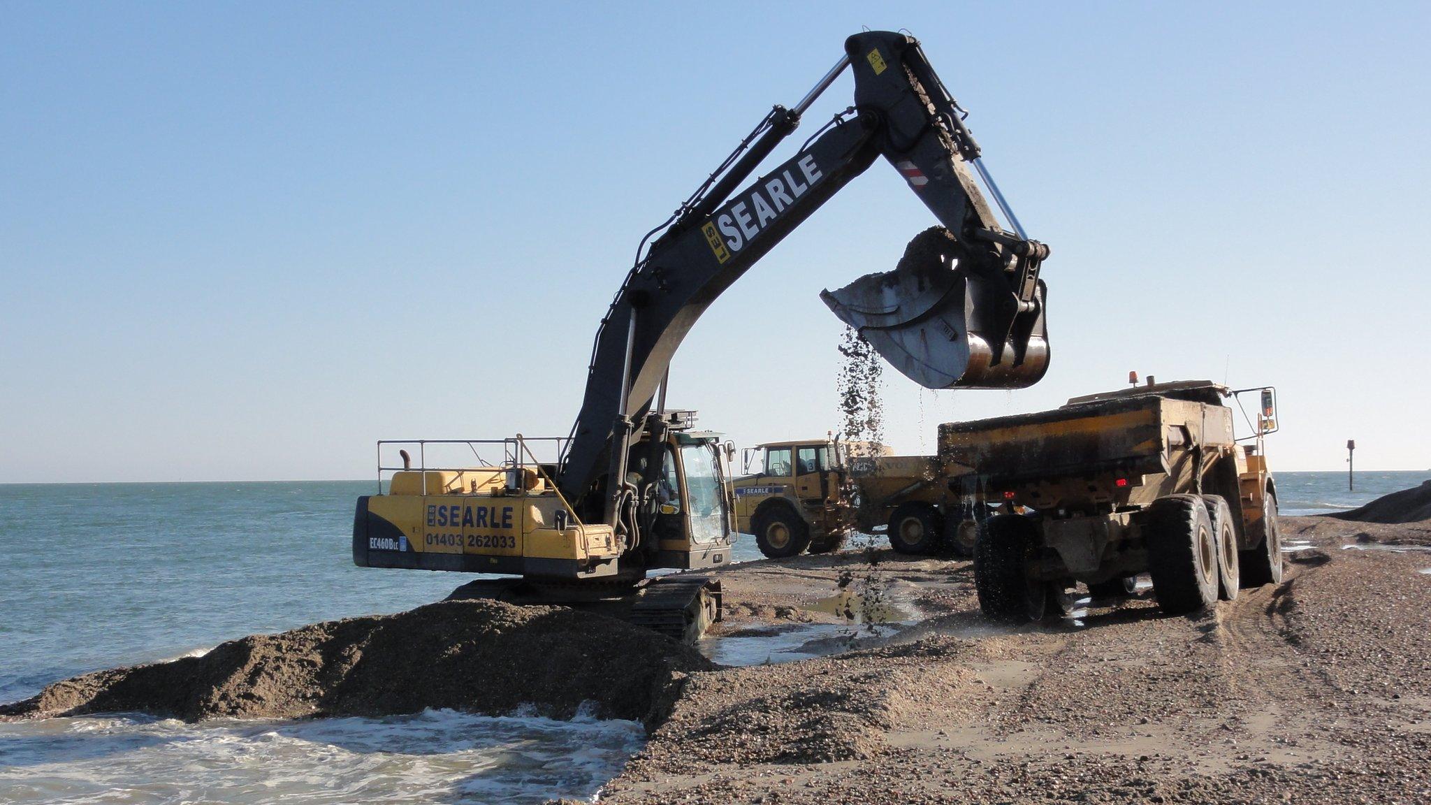 Beach replenishment