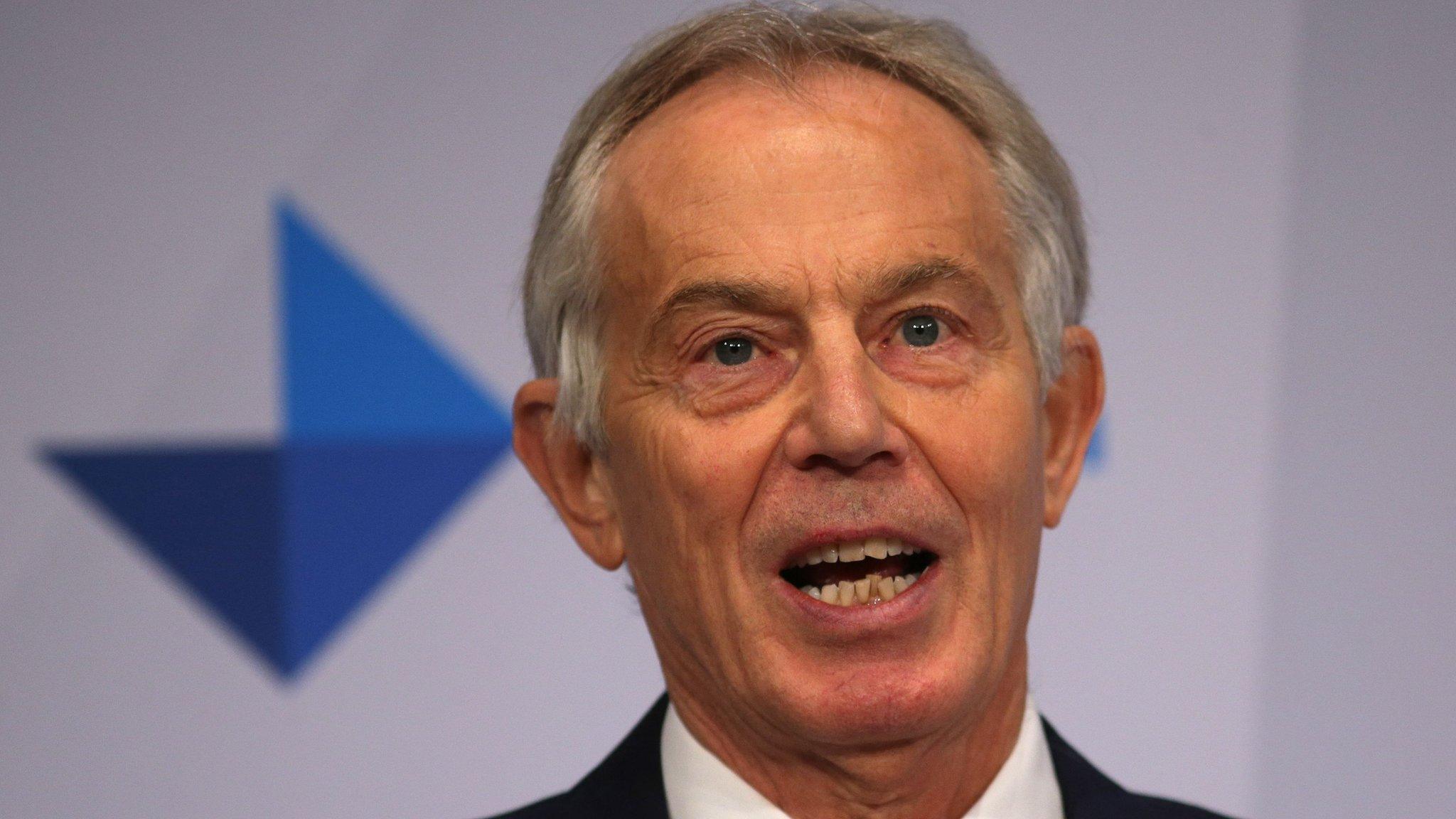 Former Prime Minister Tony Blair