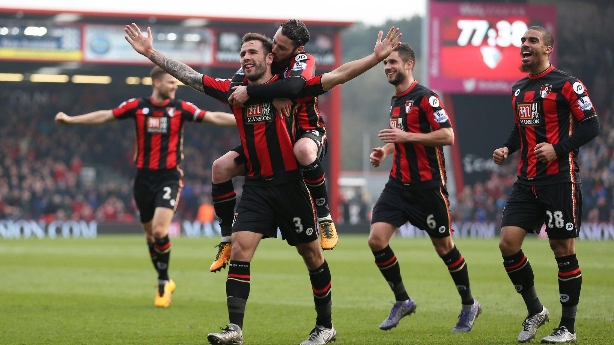 Bournemouth celebrate