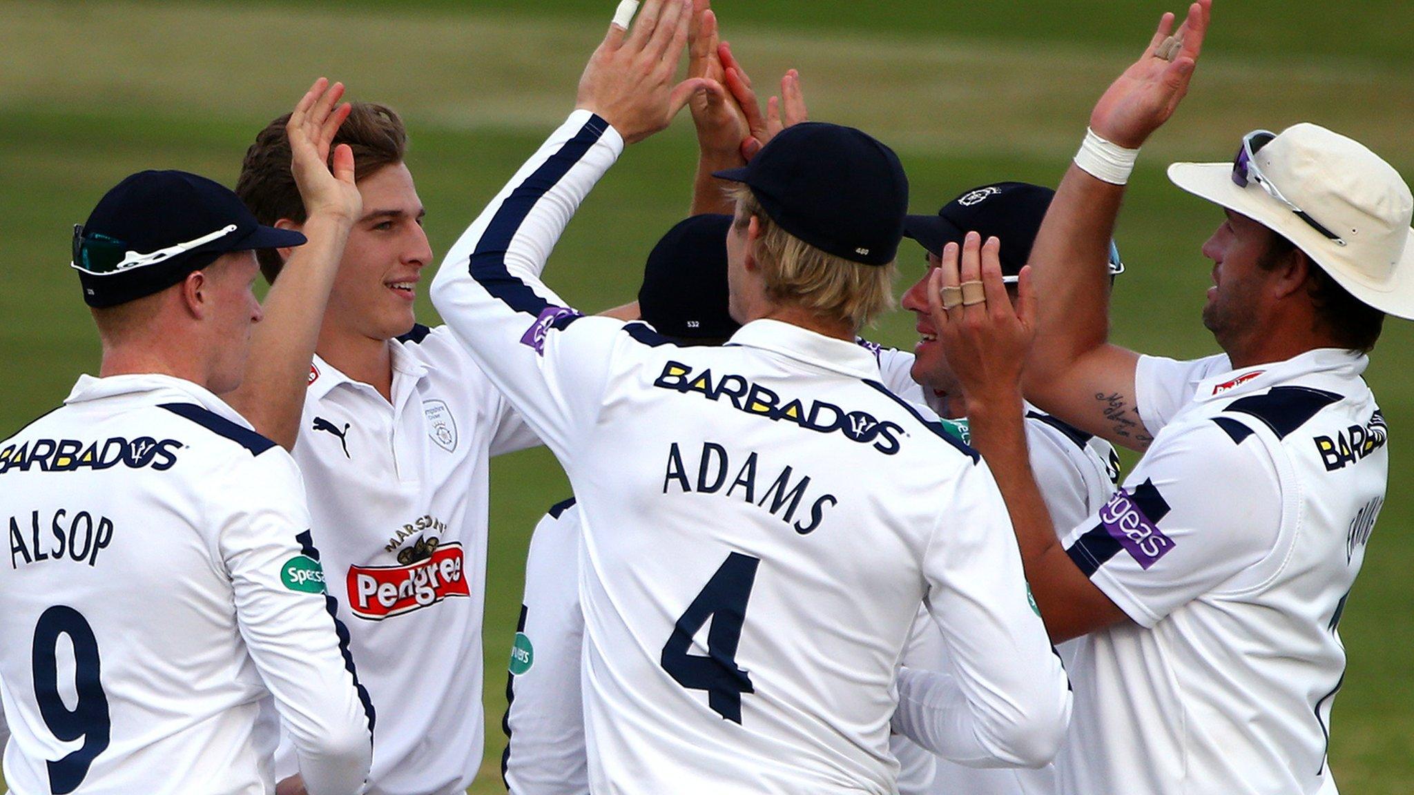 Hampshire celebrate