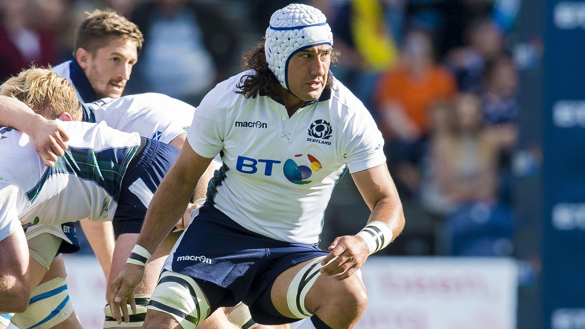 Scotland back-row forward Blair Cowan