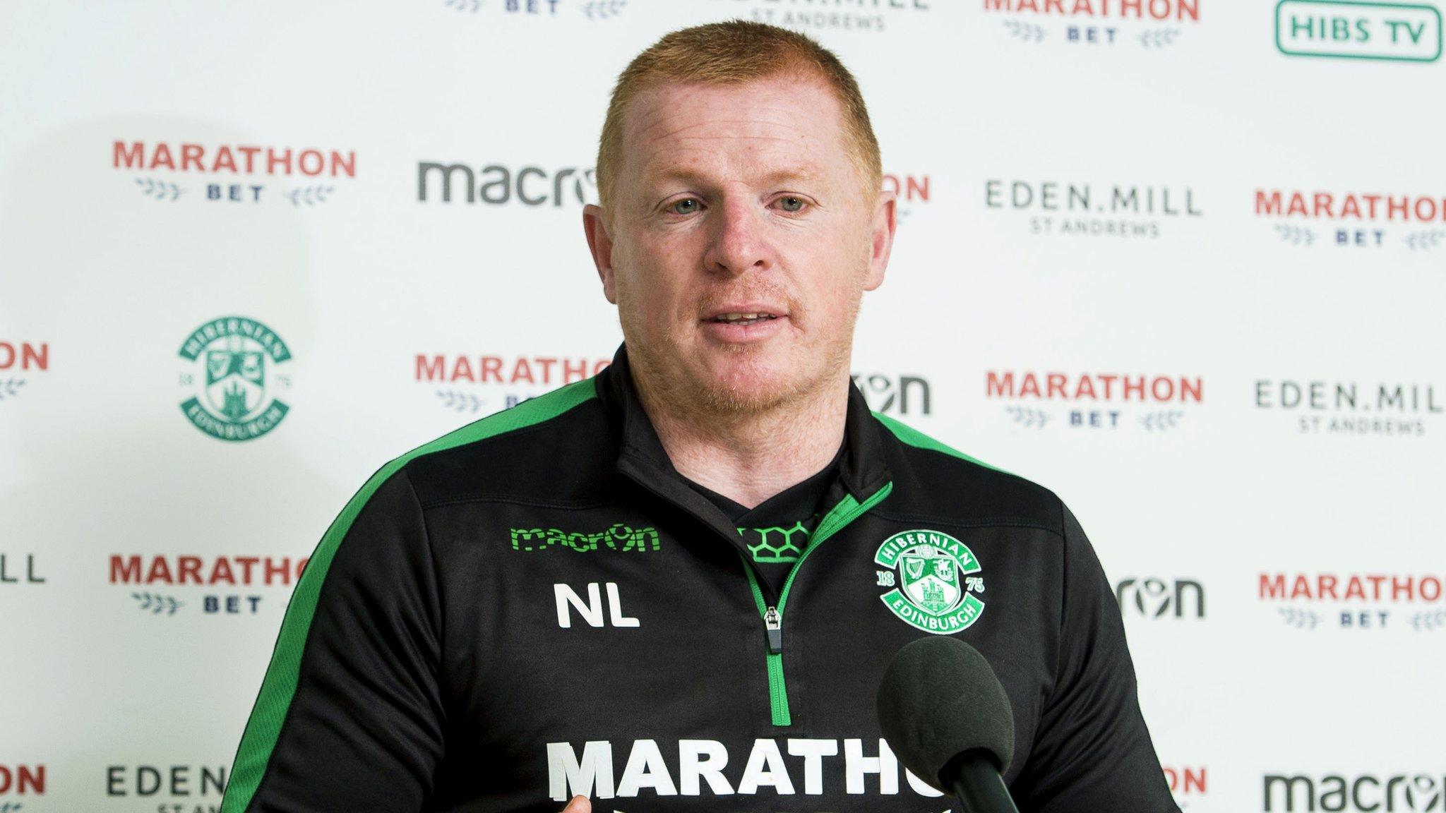 Hibernian manager Neil Lennon