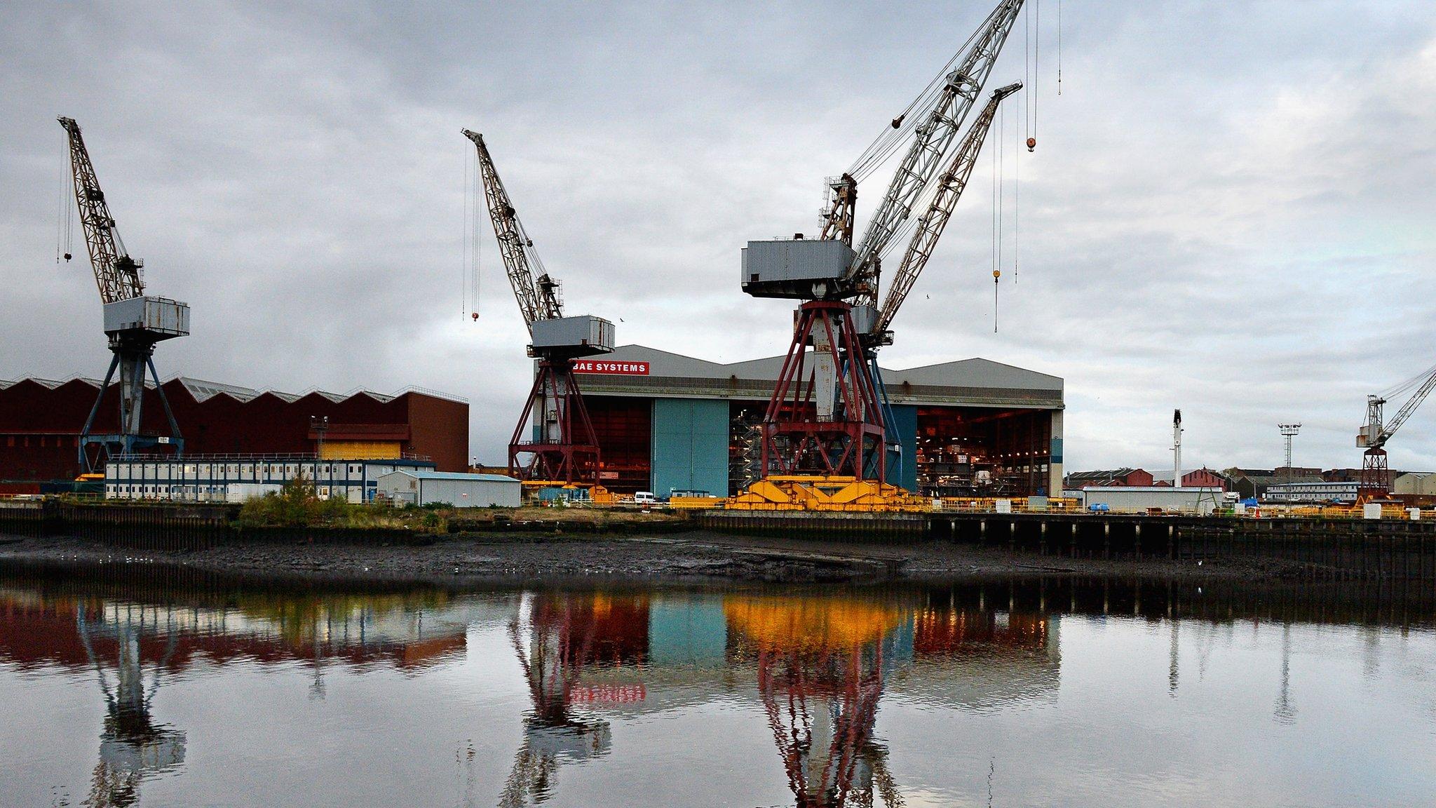 Clyde shipyard