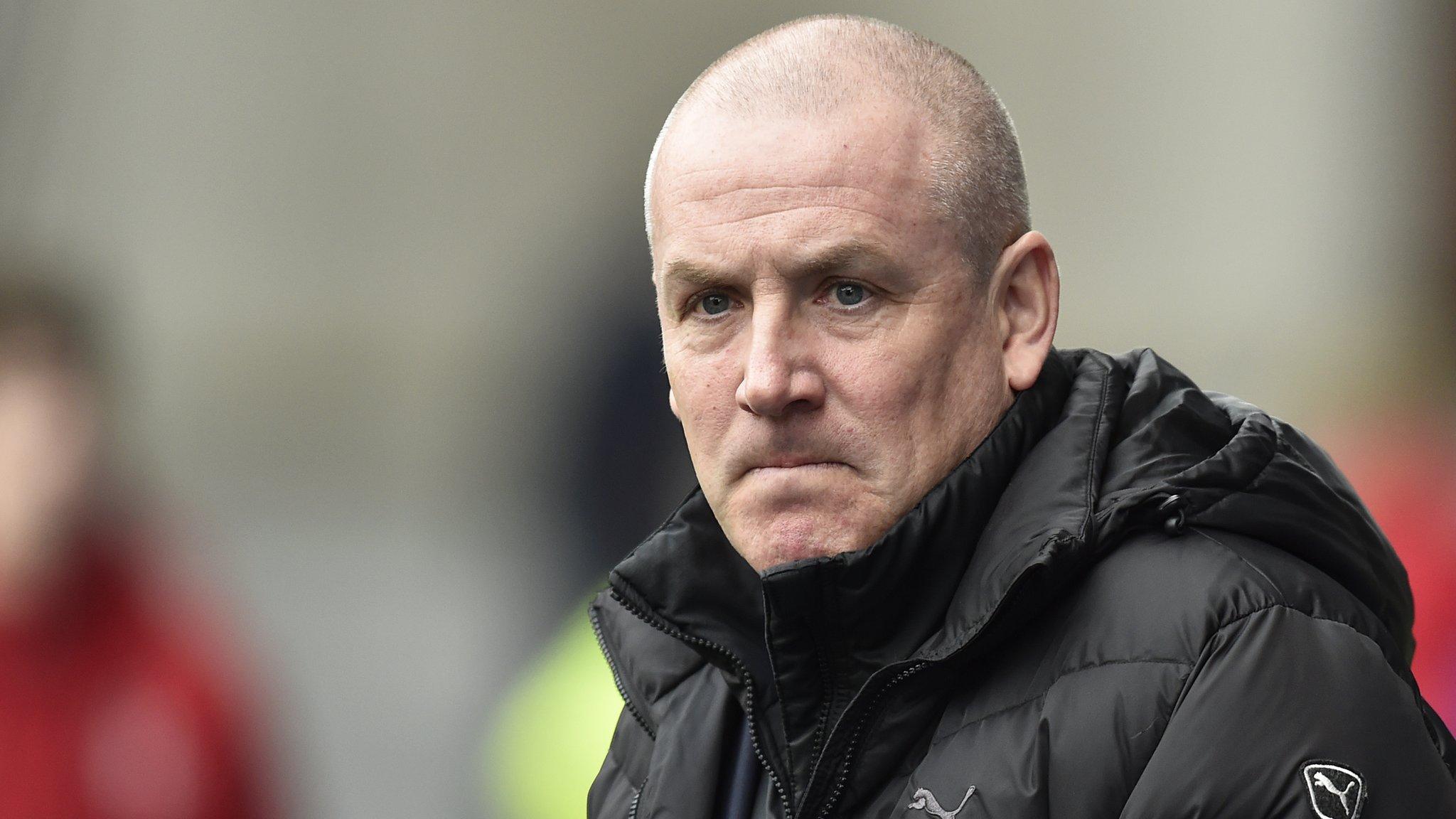 Former Rangers manager Mark Warburton