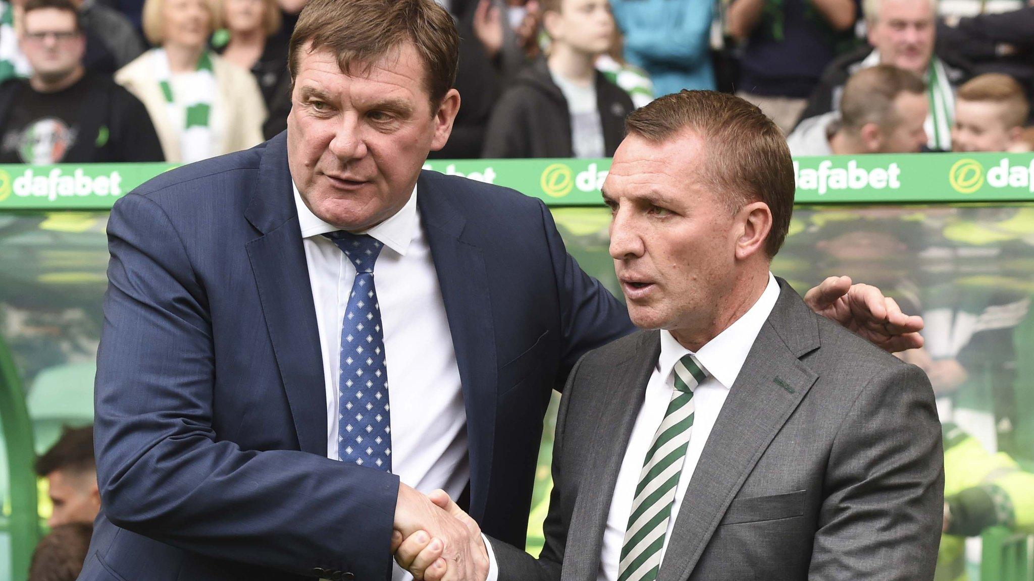 Tommy Wright and Brendan Rodgers