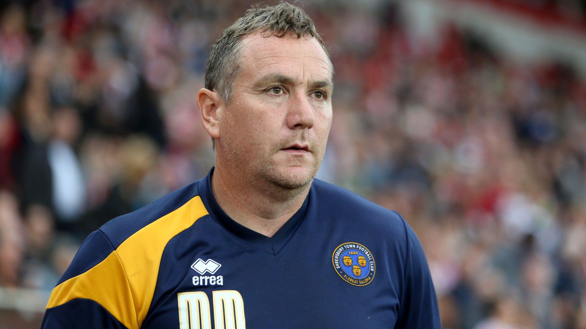 Micky Mellon is into his third season as the manager of Shrewsbury Town