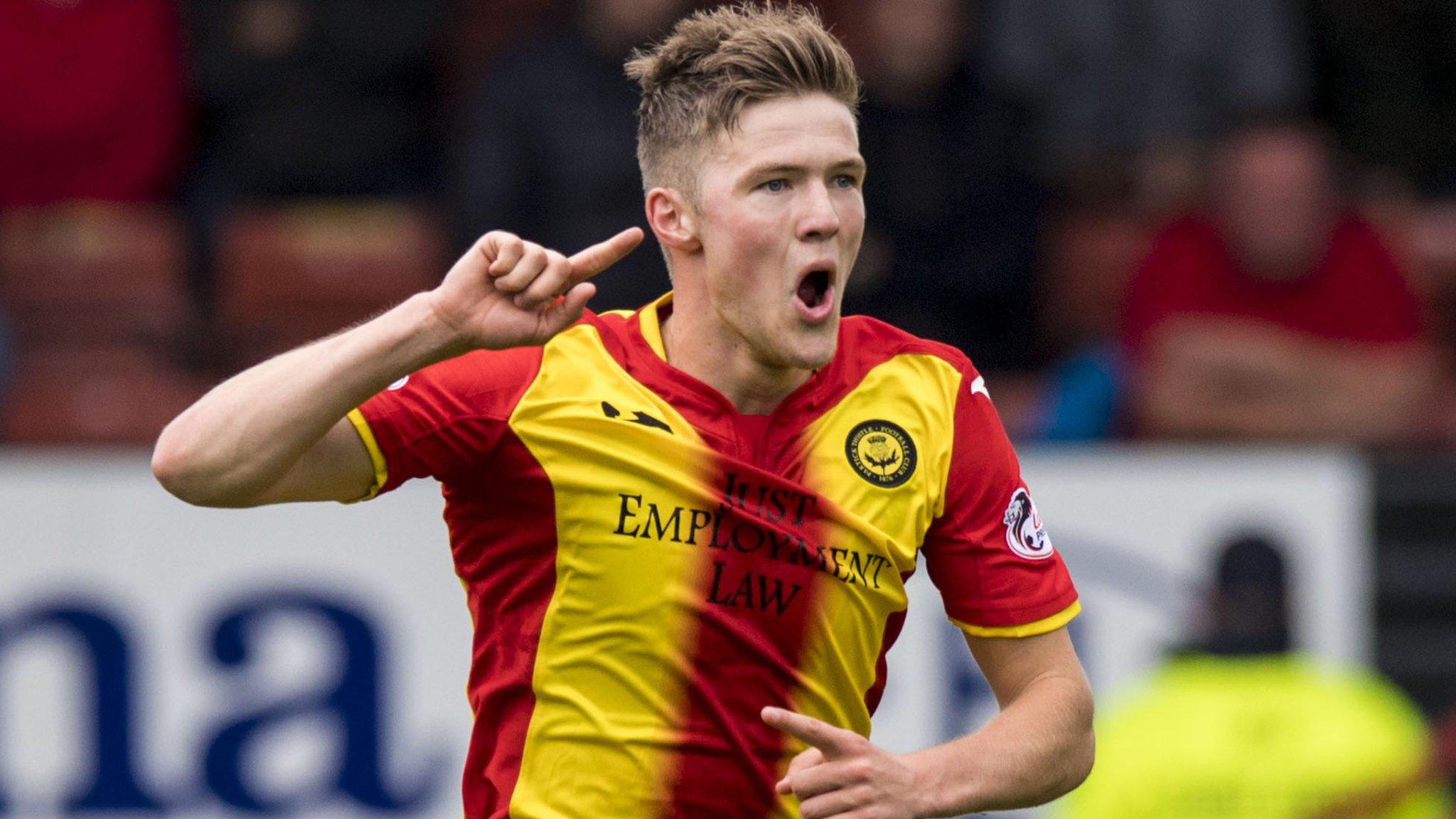 Partick Thistle winger Blair Spittal