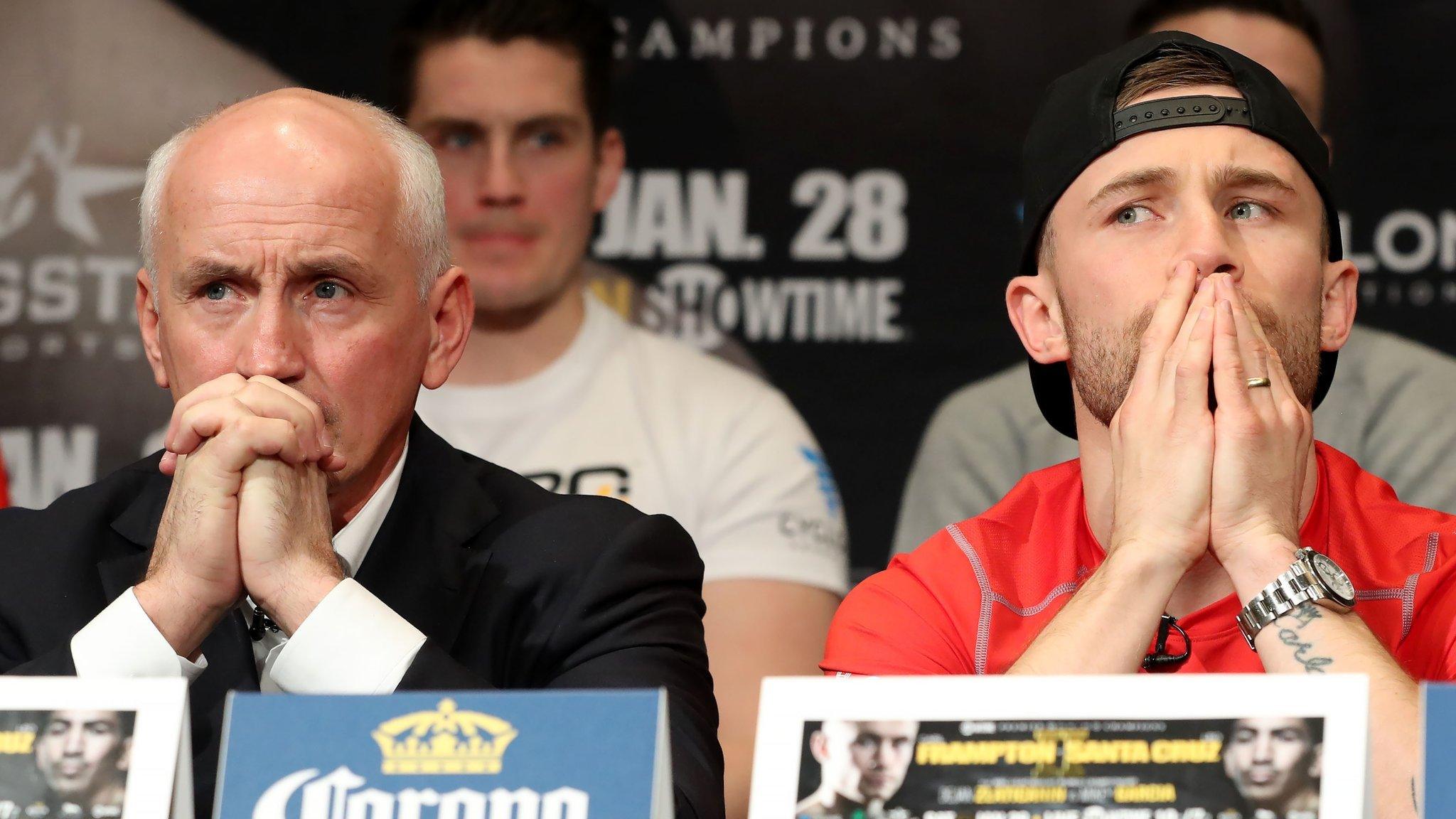 Barry McGuigan and Carl Frampton